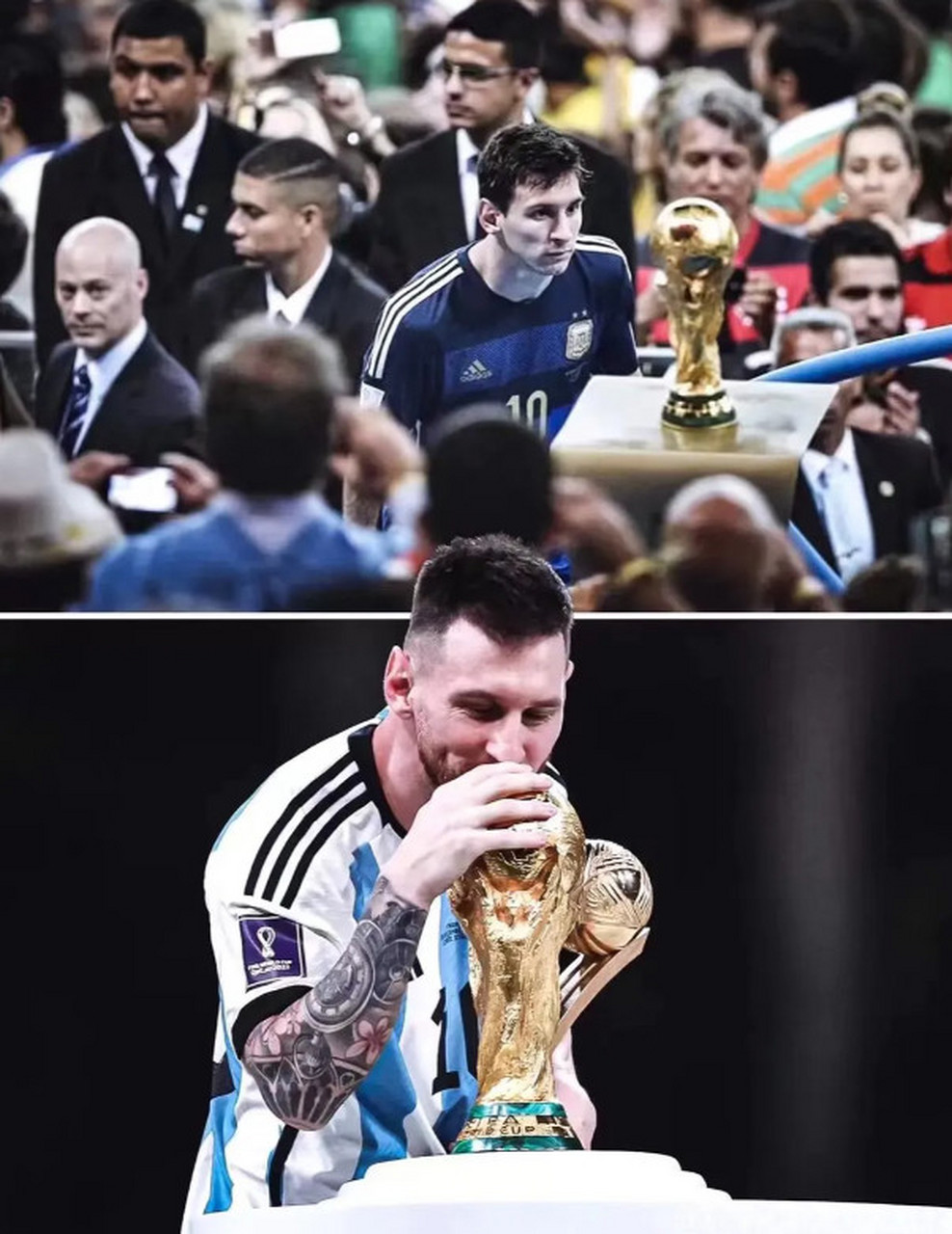 4年后的同一天,马拉多纳也告别了人世,享年60岁