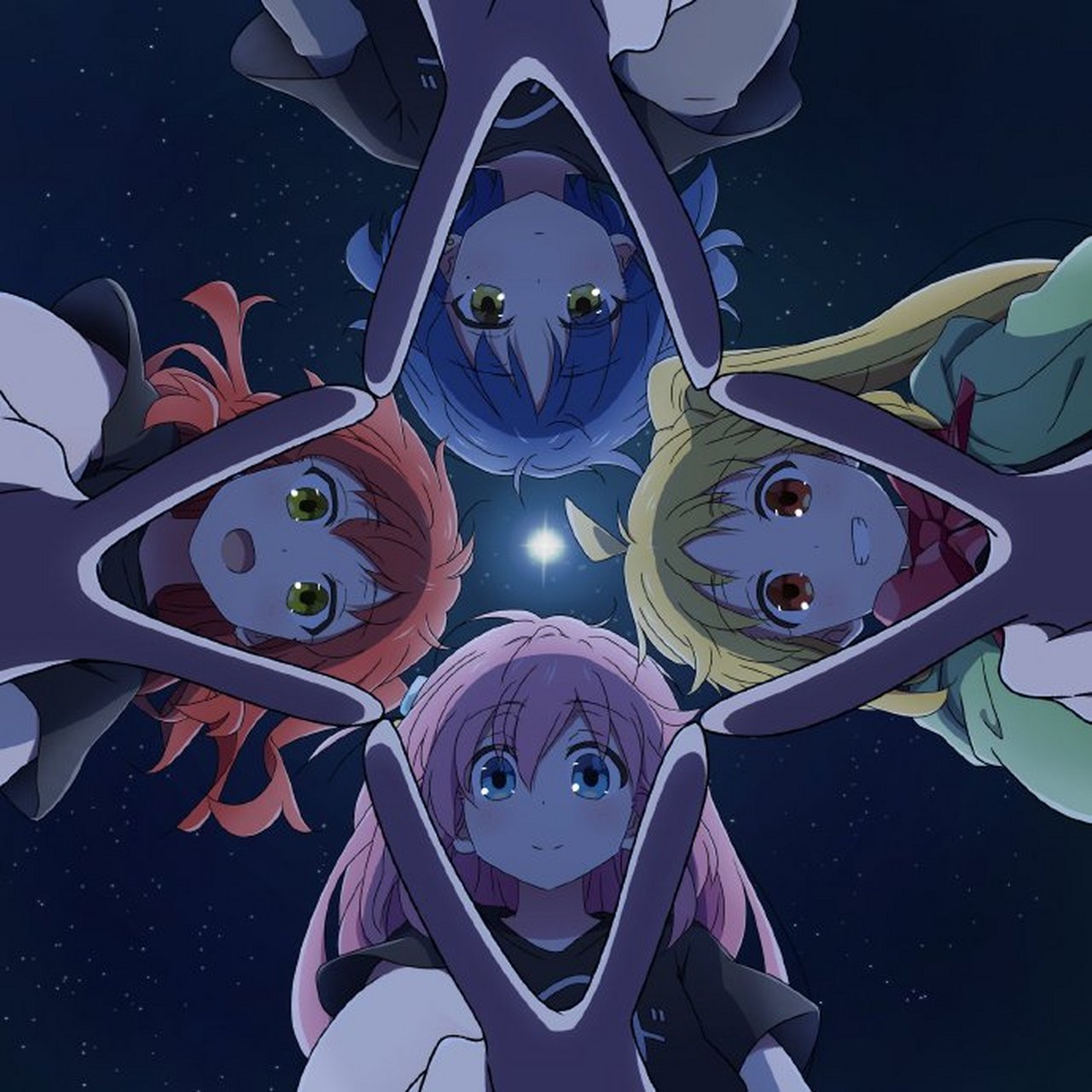 四人最佳拍照姿势[偷笑] #动漫# #孤独摇滚