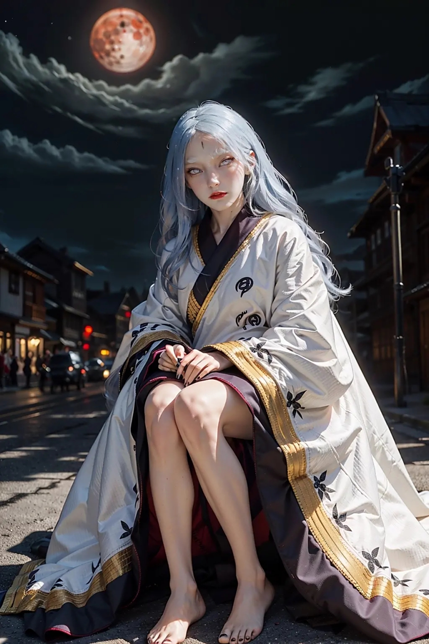 《火影忍者》大筒木辉夜.