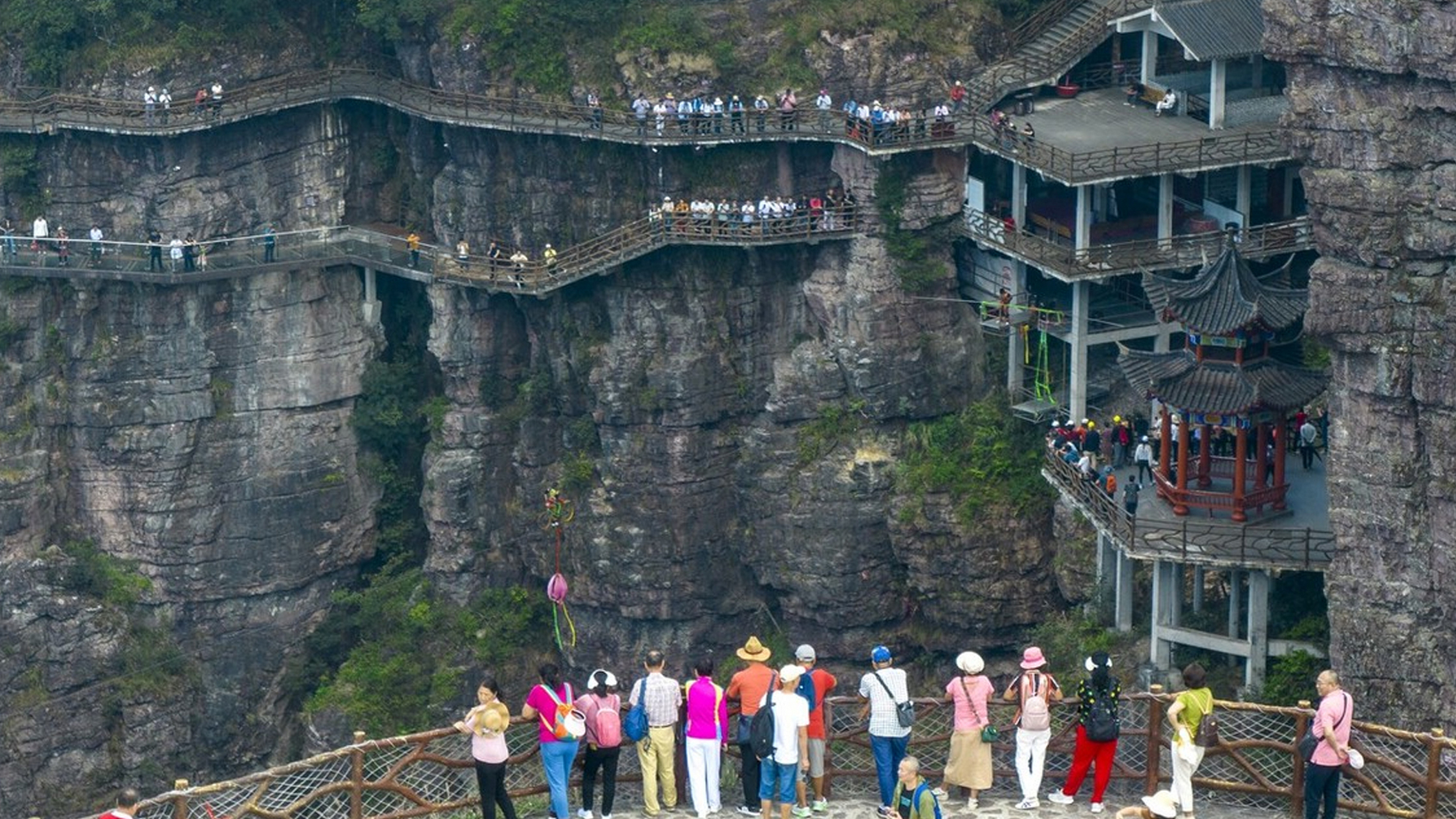 平南北帝山景区图片