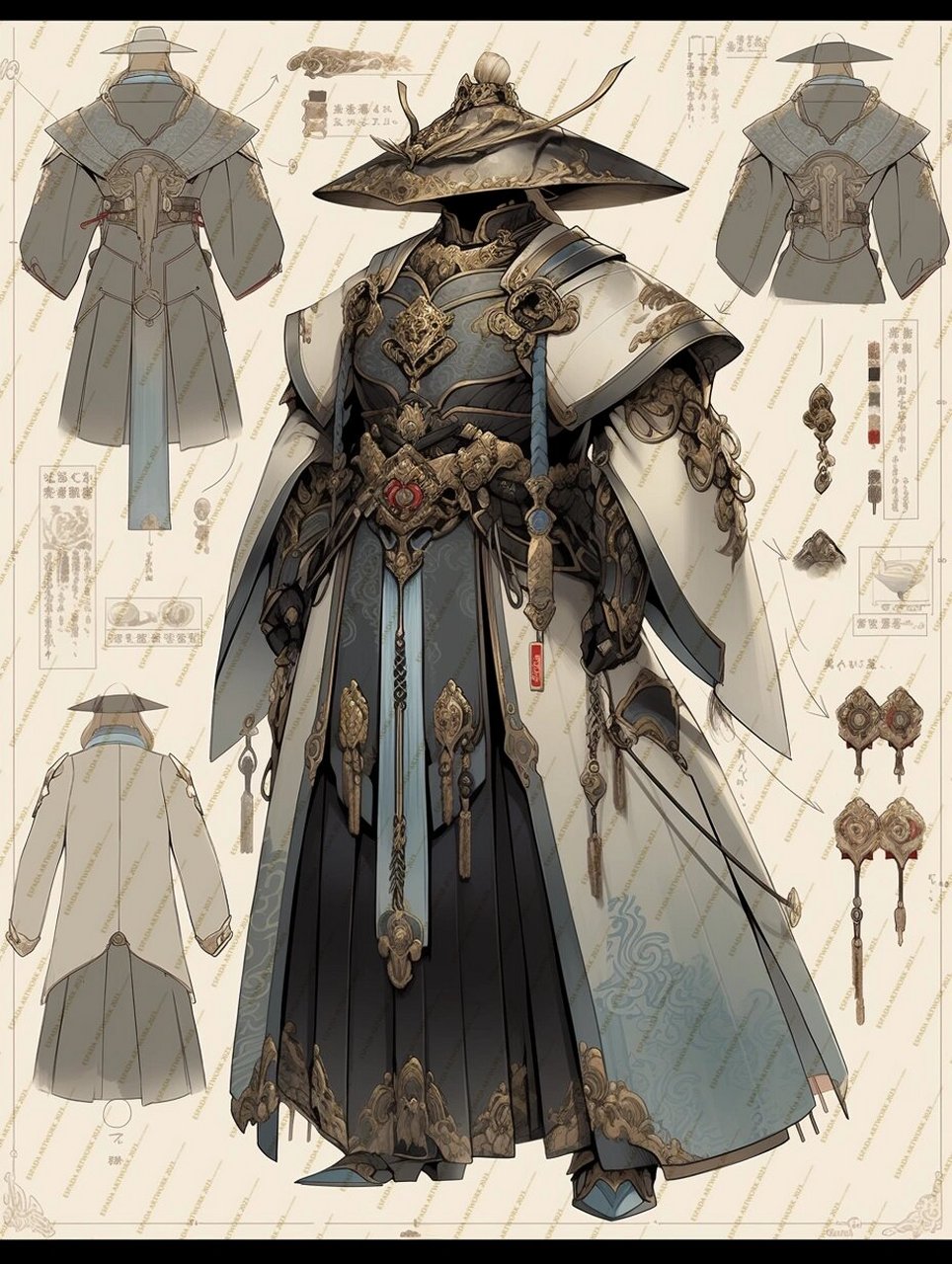 【机甲·禁卫】|锦衣卫·白虎  锦衣卫是明朝的军事情报收集机构,它的