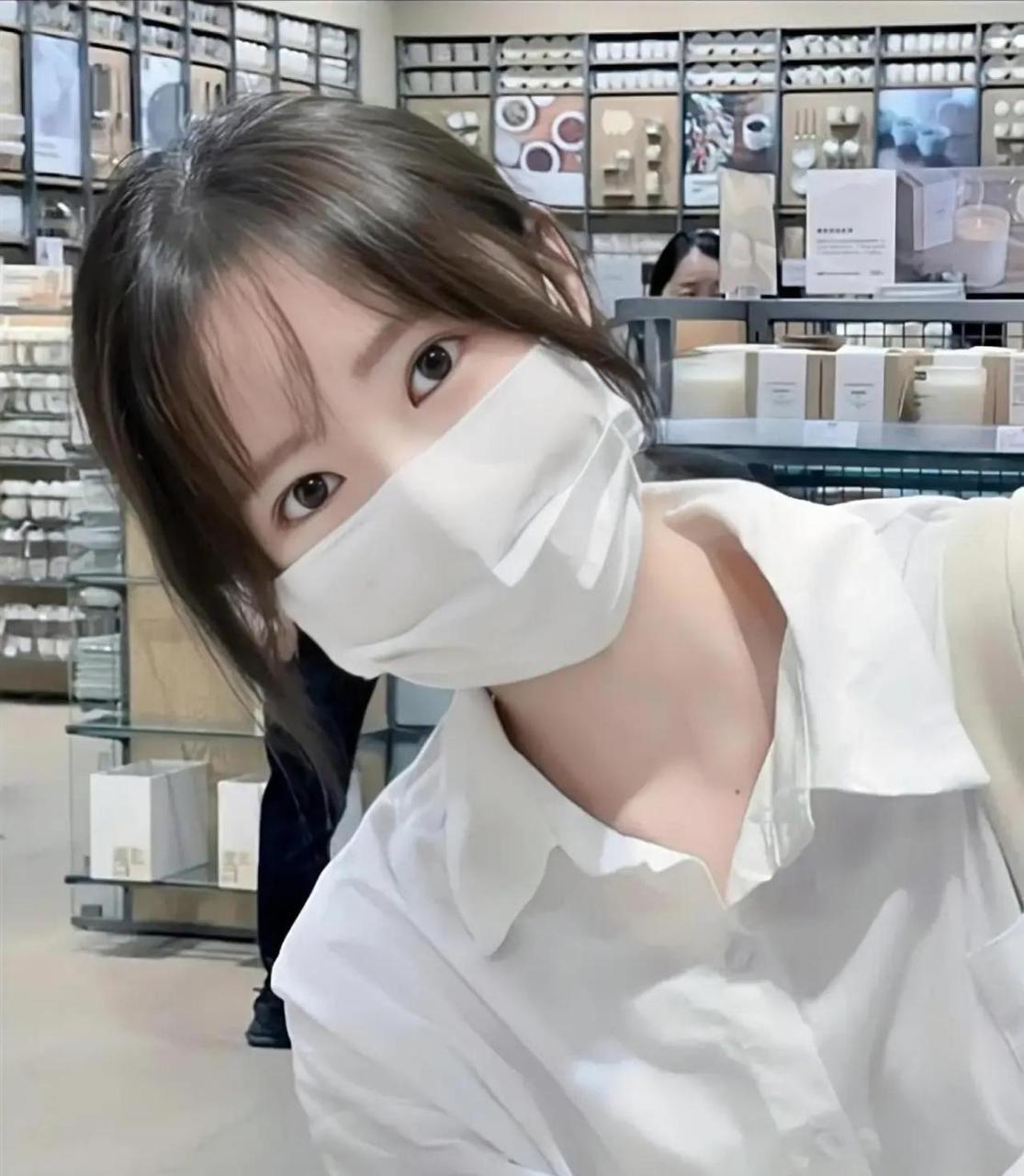 这应该是口罩美女的颜值天花板了吧!