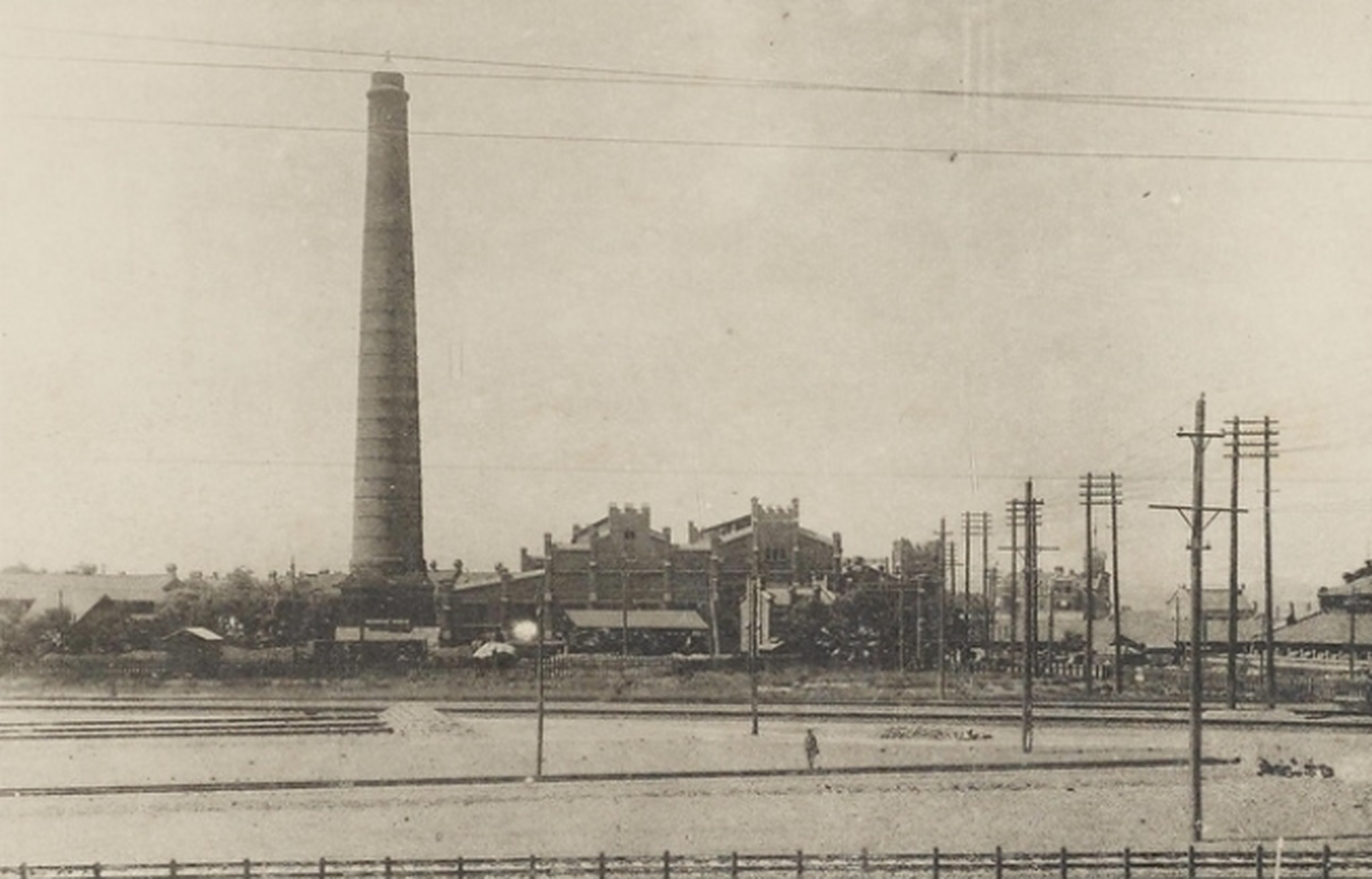 历史老照片# 1921年大连老照片,百年前大连城市街景(六)