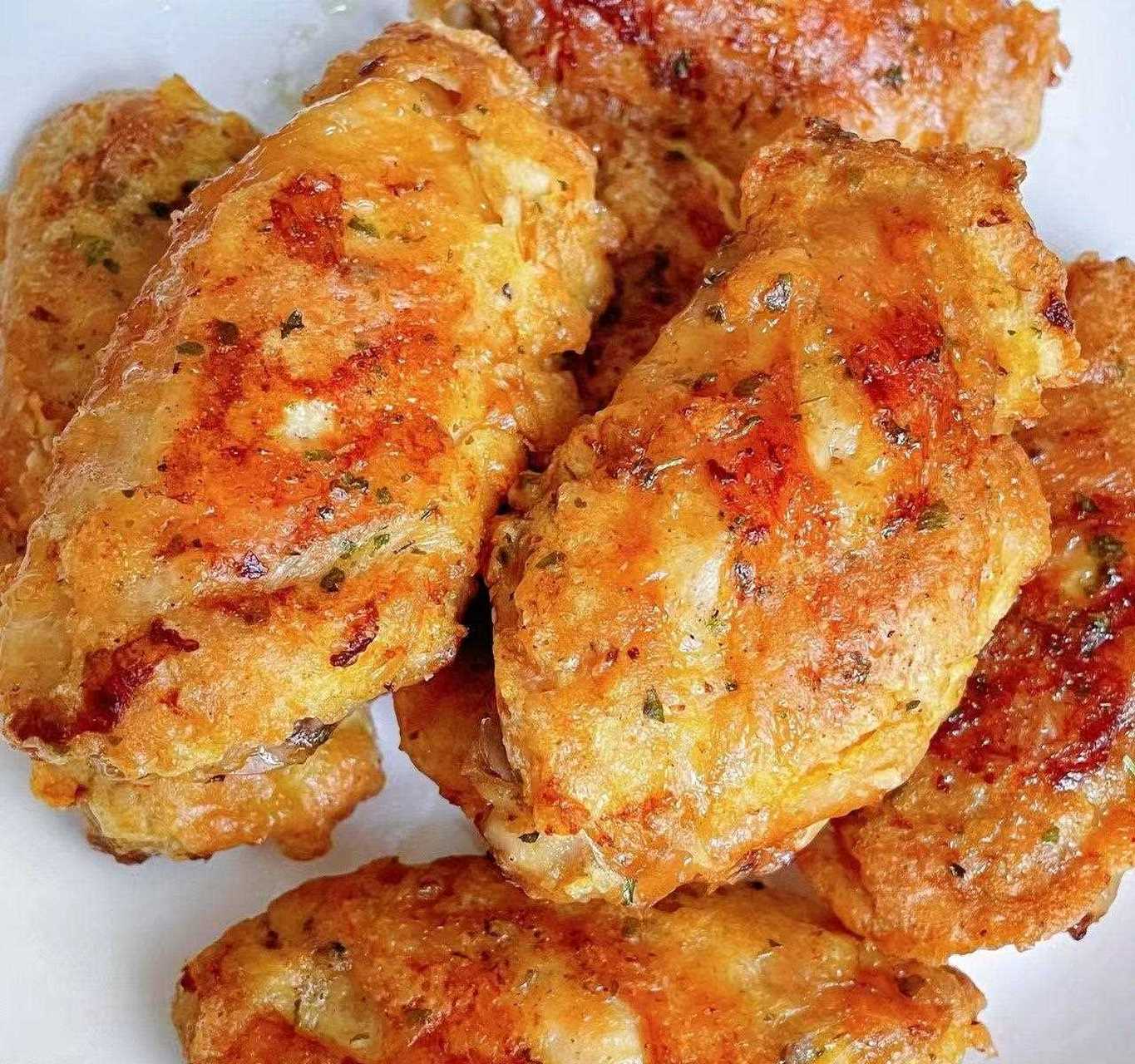 香酥美味的椒盐鸡翅,原来做起来这么简单!