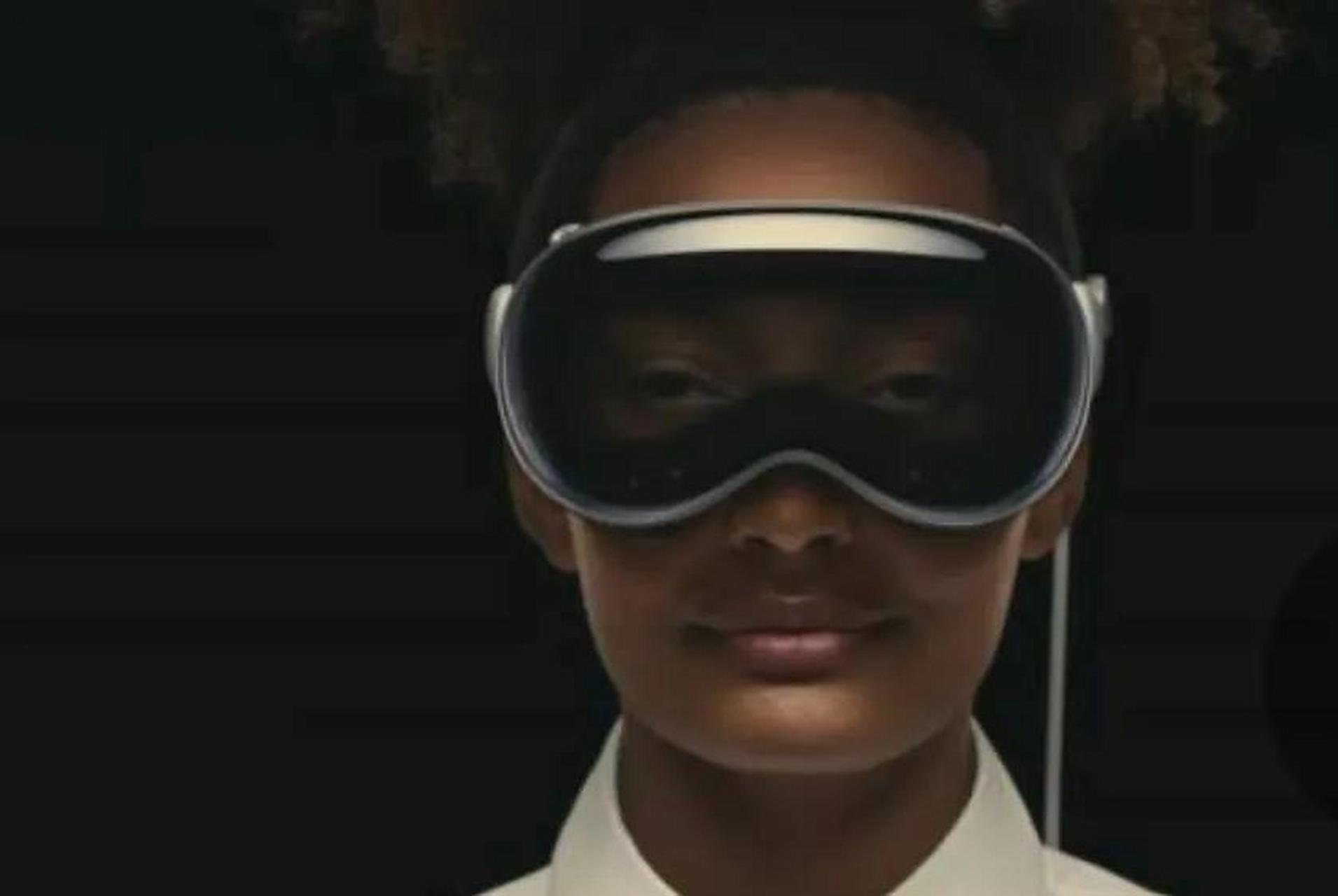 美国it巨头苹果公司首次发布了一款mr混合现实眼镜,它可以将现实