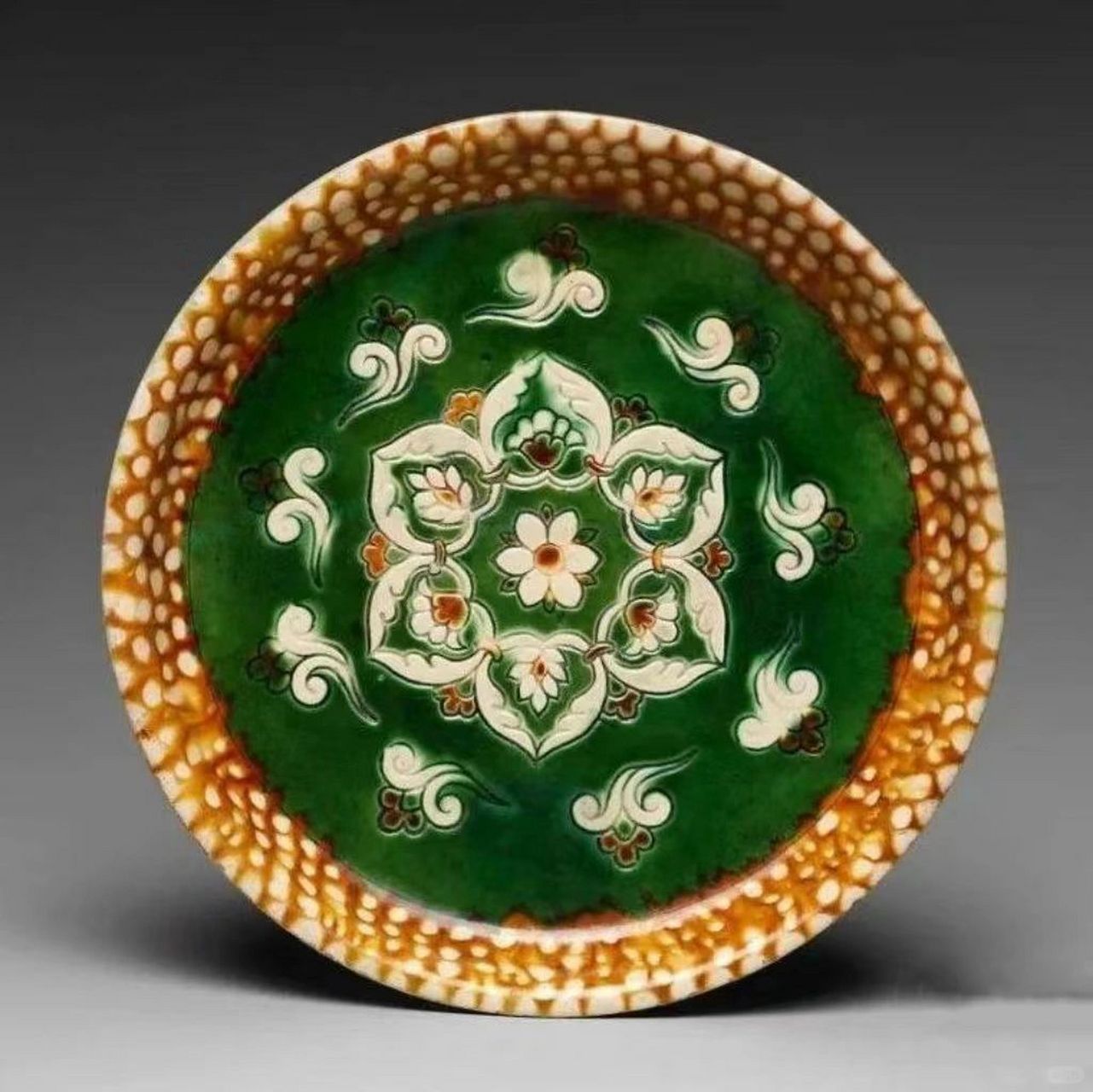 宝相花纹