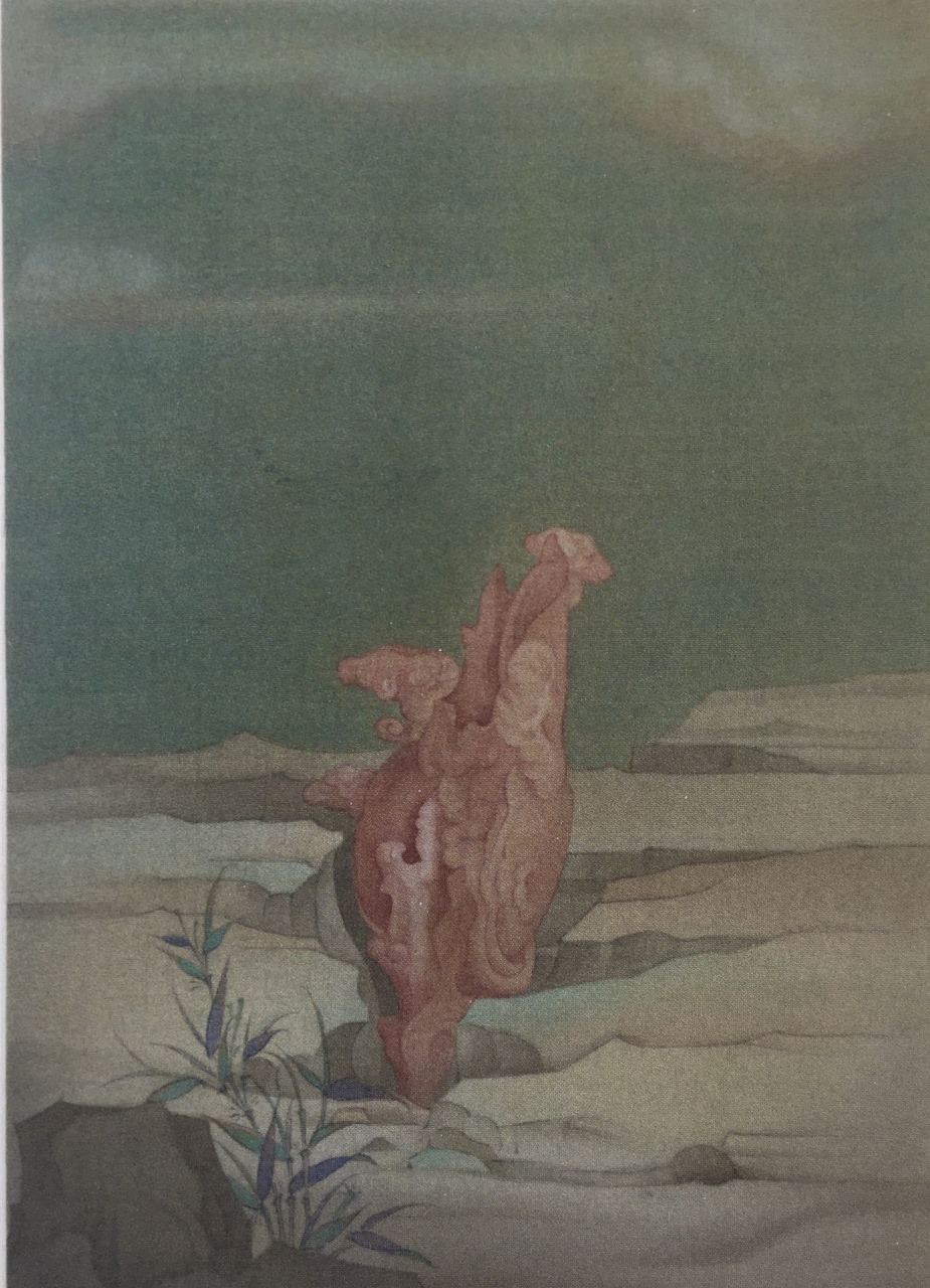 郝量当代艺术水墨作品