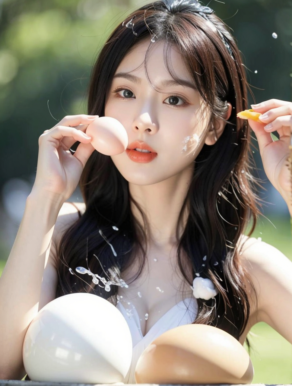 清新自然的婴儿肥美女高清壁纸#壁纸# #青春美少女# #清纯甜美女孩