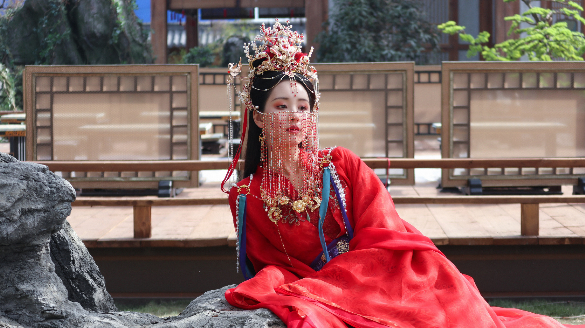 陈都灵长月烬明,穿红色嫁衣的叶冰裳,好纯好美!