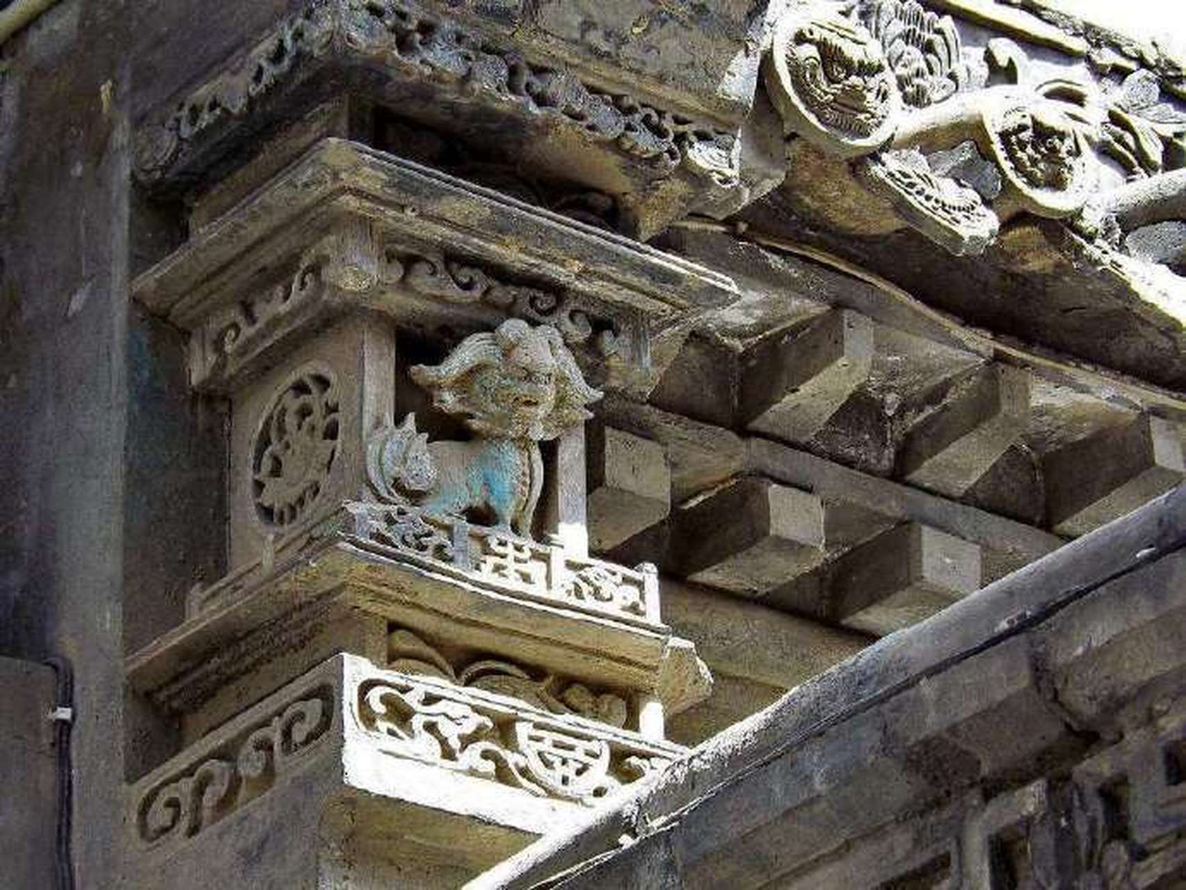 中国古代传统建筑构建—— 墀头