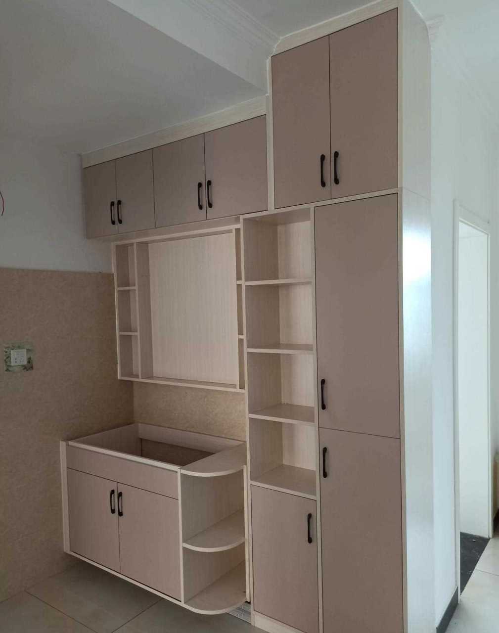 苏香桐柜体,白鲸灰柜门,搭配起来,完美!