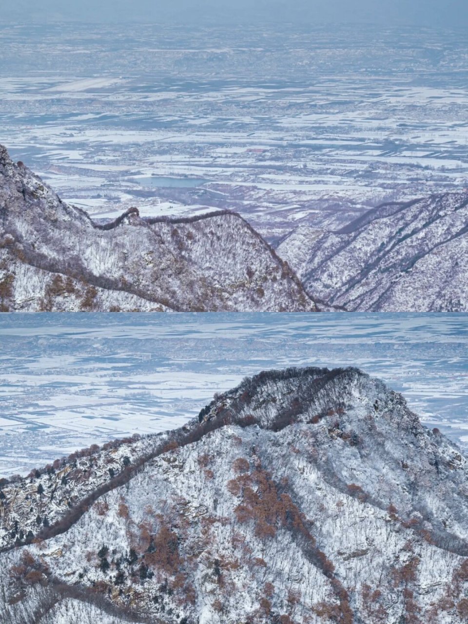 秦岭雪景哪里最美图片