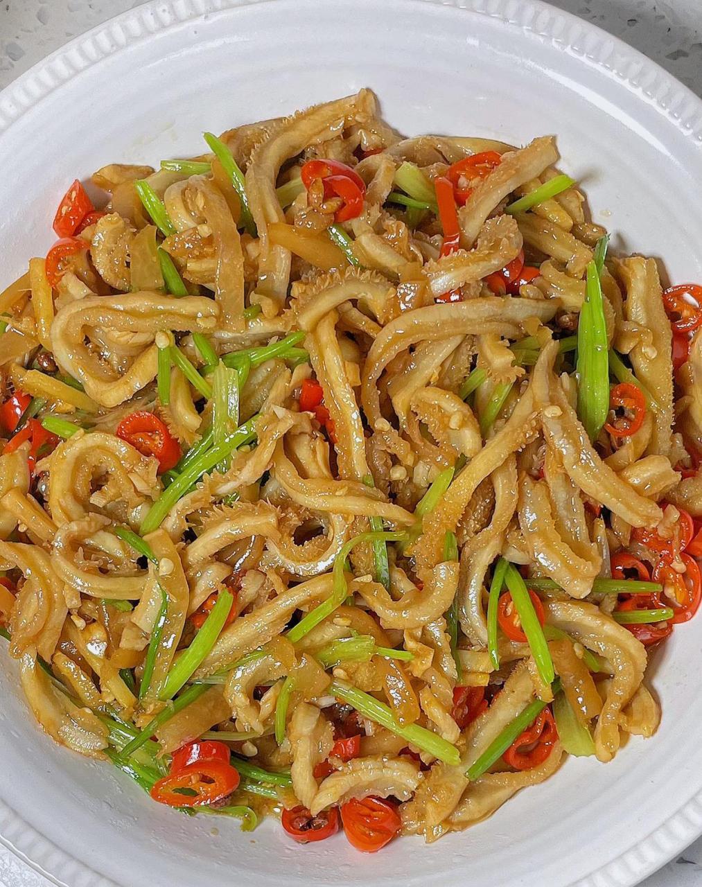 这道酸萝卜炒牛肚你能下几碗饭?