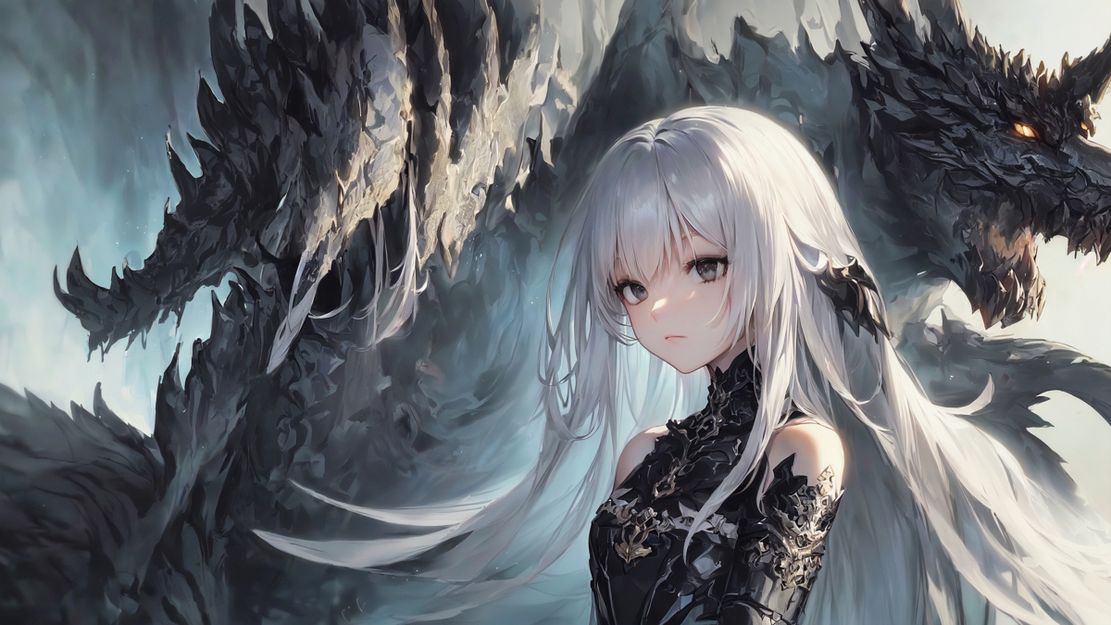 龙族少女[期待]  #二次元美图