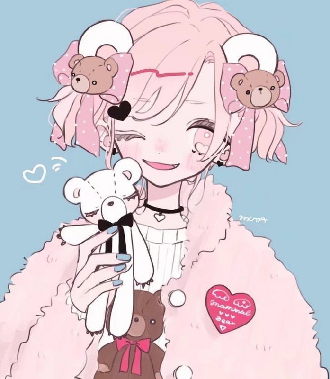 漫画##二次元# 冰淇淋少女 插画师