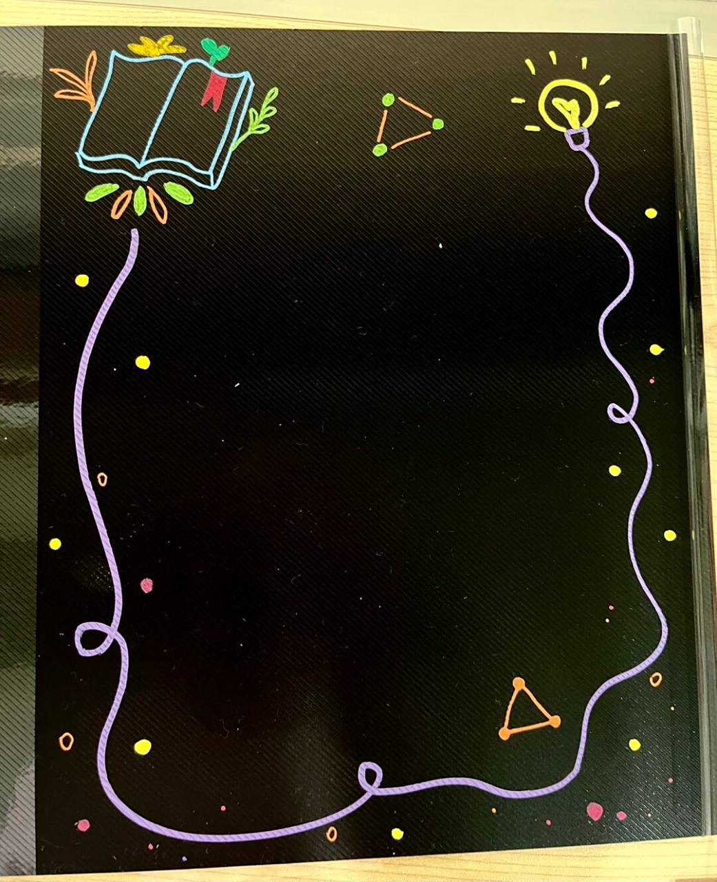 绚丽多彩的手绘边框,点亮你的手帐世界