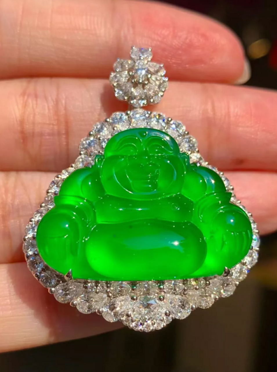 点击头像看直播##翡翠#请一尊翡翠笑面佛公,以欢喜心,做欢喜事,得