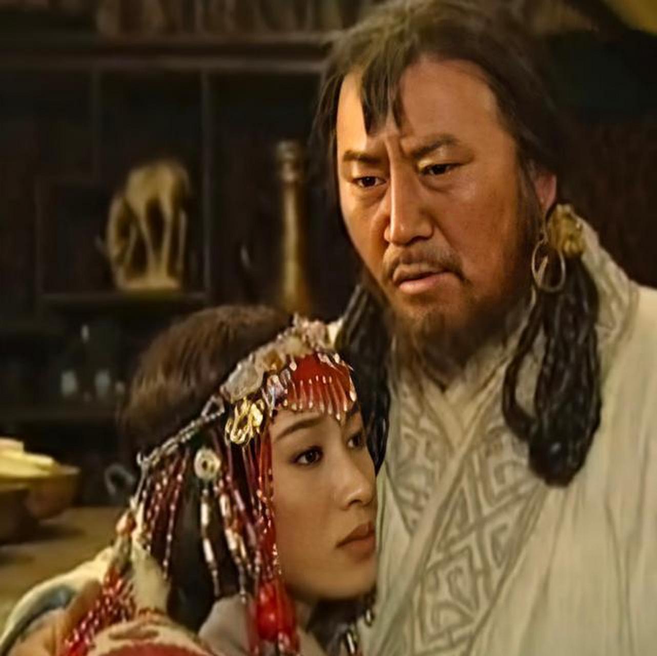 两人成婚后不久,铁木真遭到脱黑脱阿的偷袭,铁木真逃过一劫,孛儿帖却