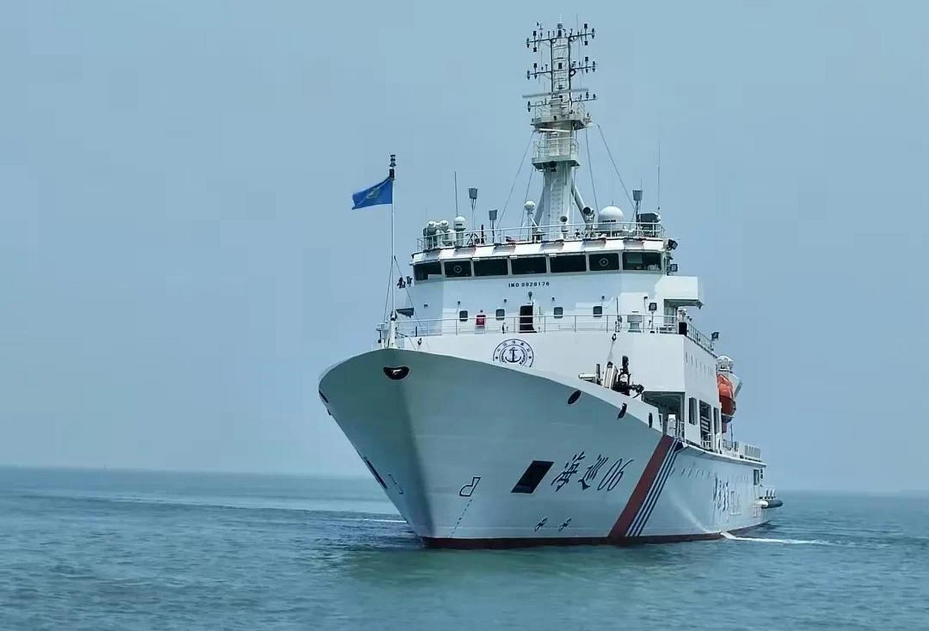 首先,代表中国大陆的海洋执法力量正式进入台湾海峡