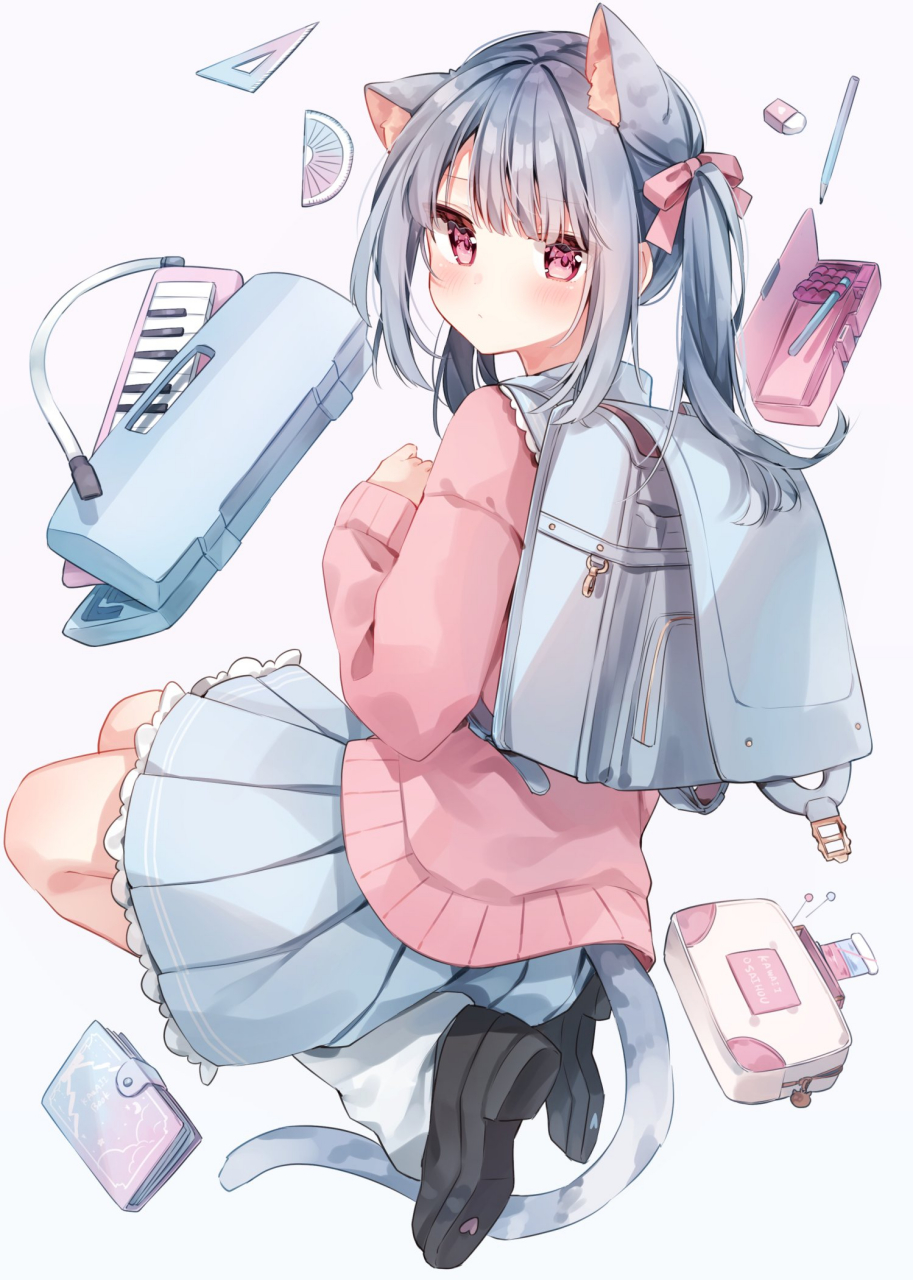 猫耳少女美图欣赏#二次元