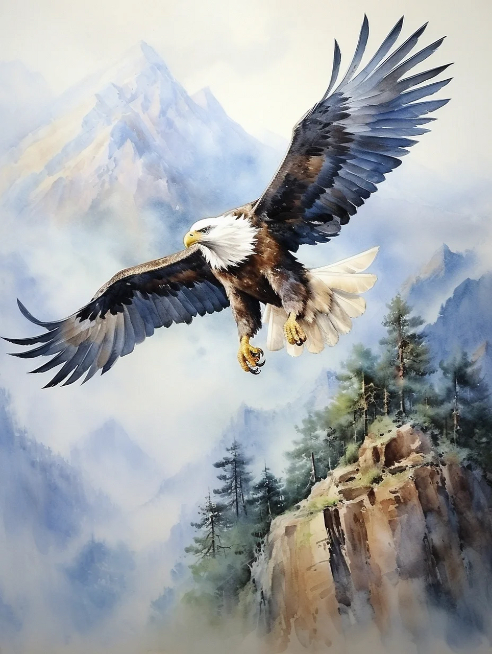 白头雕的眉骨凸起,头部以下长了很多颈骨.