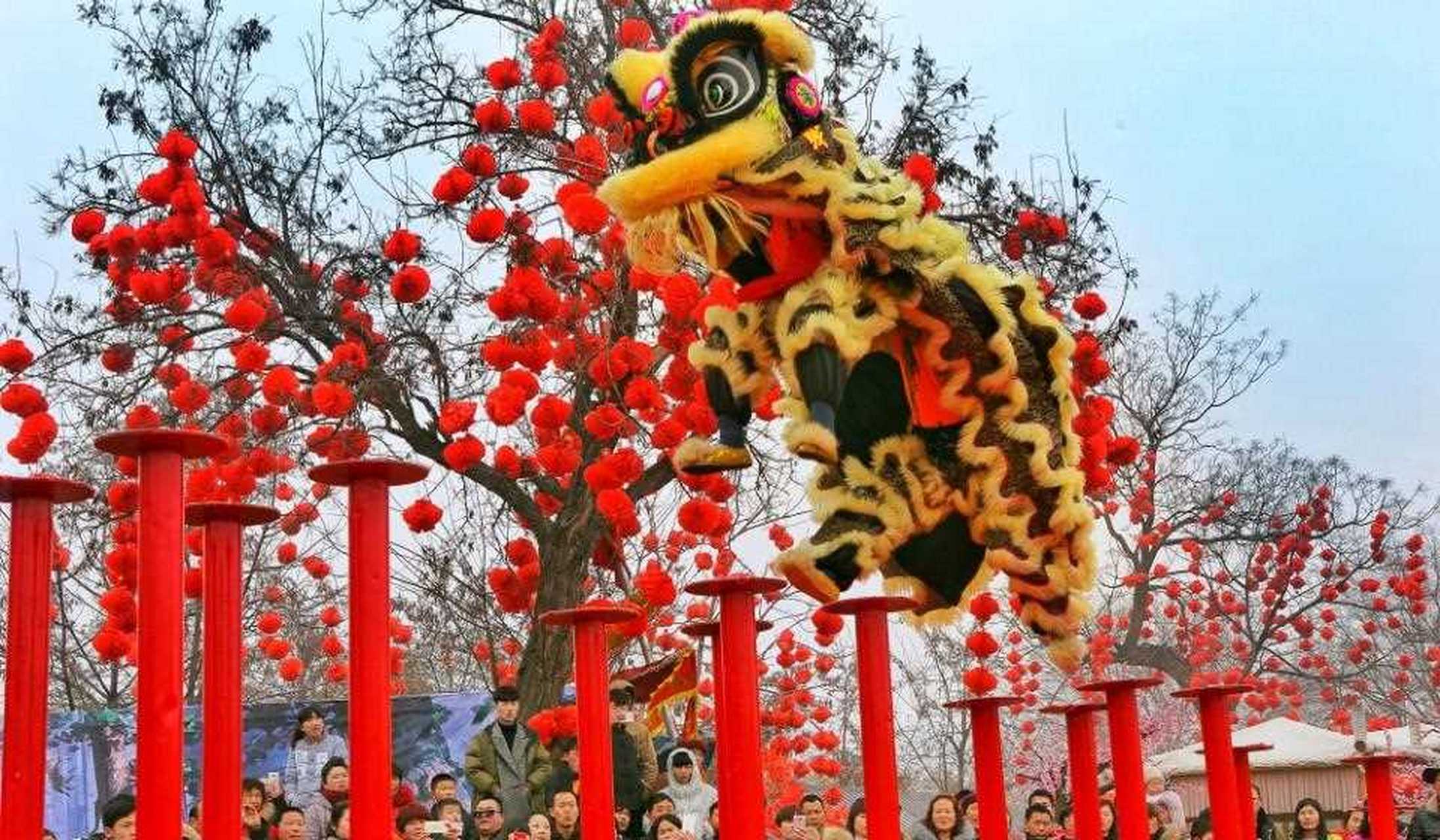 开封万岁山大庙会,年后依然高潮不断 ,预计正月十五,十六将再现客流