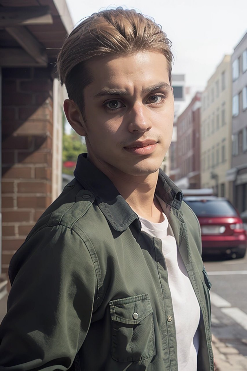 vol 197 波尔克·加里亚德 帅气波波  颚巨宿主,理着醒目的黄色大背头