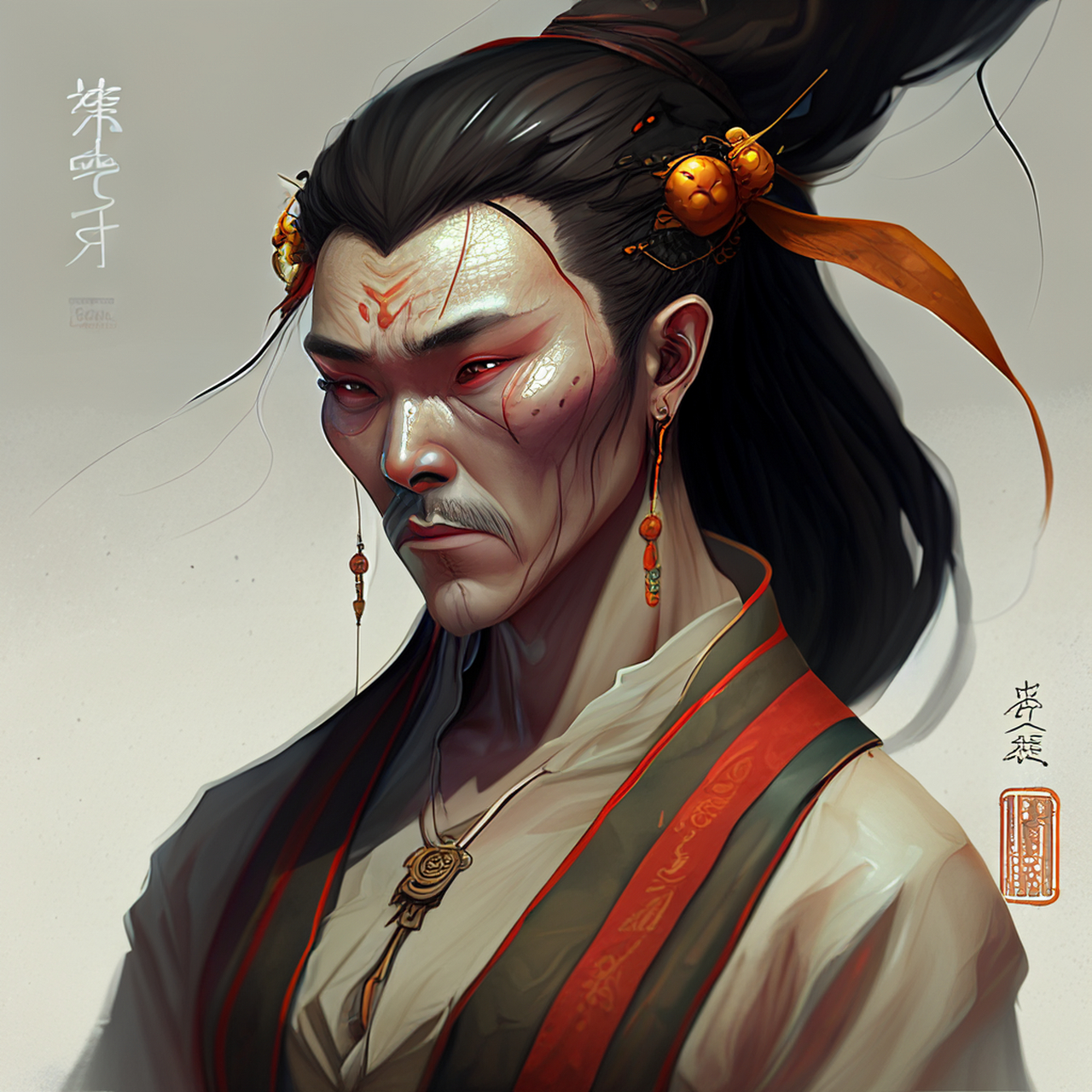 毕竟不缘胥吏手,旱头科敛枉纷纭.虚幻,宁谧,明快#百度ai绘图黑科技