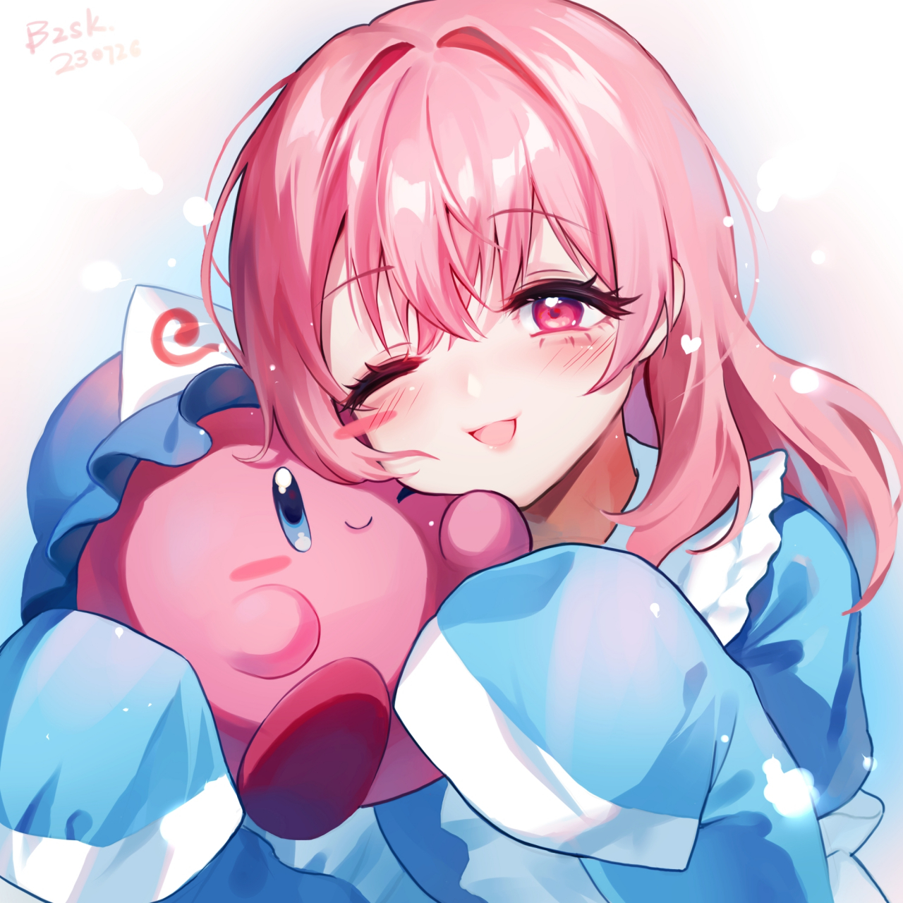 画师:bzsk. #东方project# #西行寺幽幽子