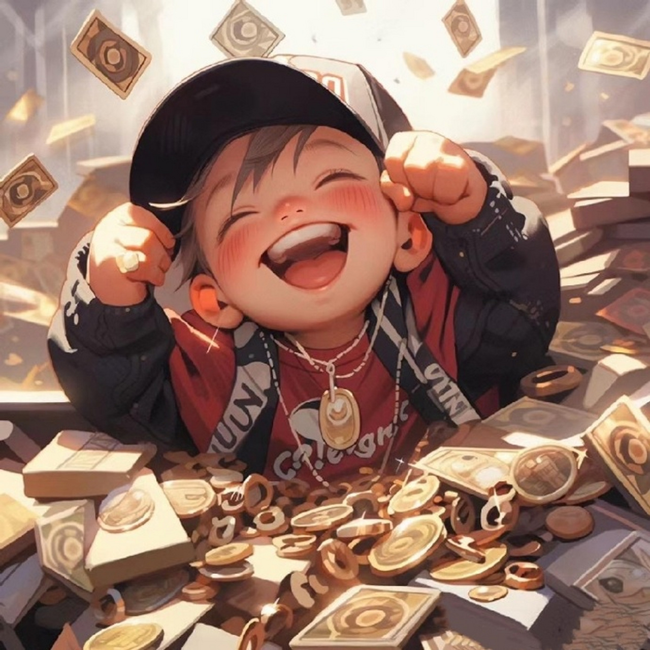 搞钱发财梦系列可爱头像 676767