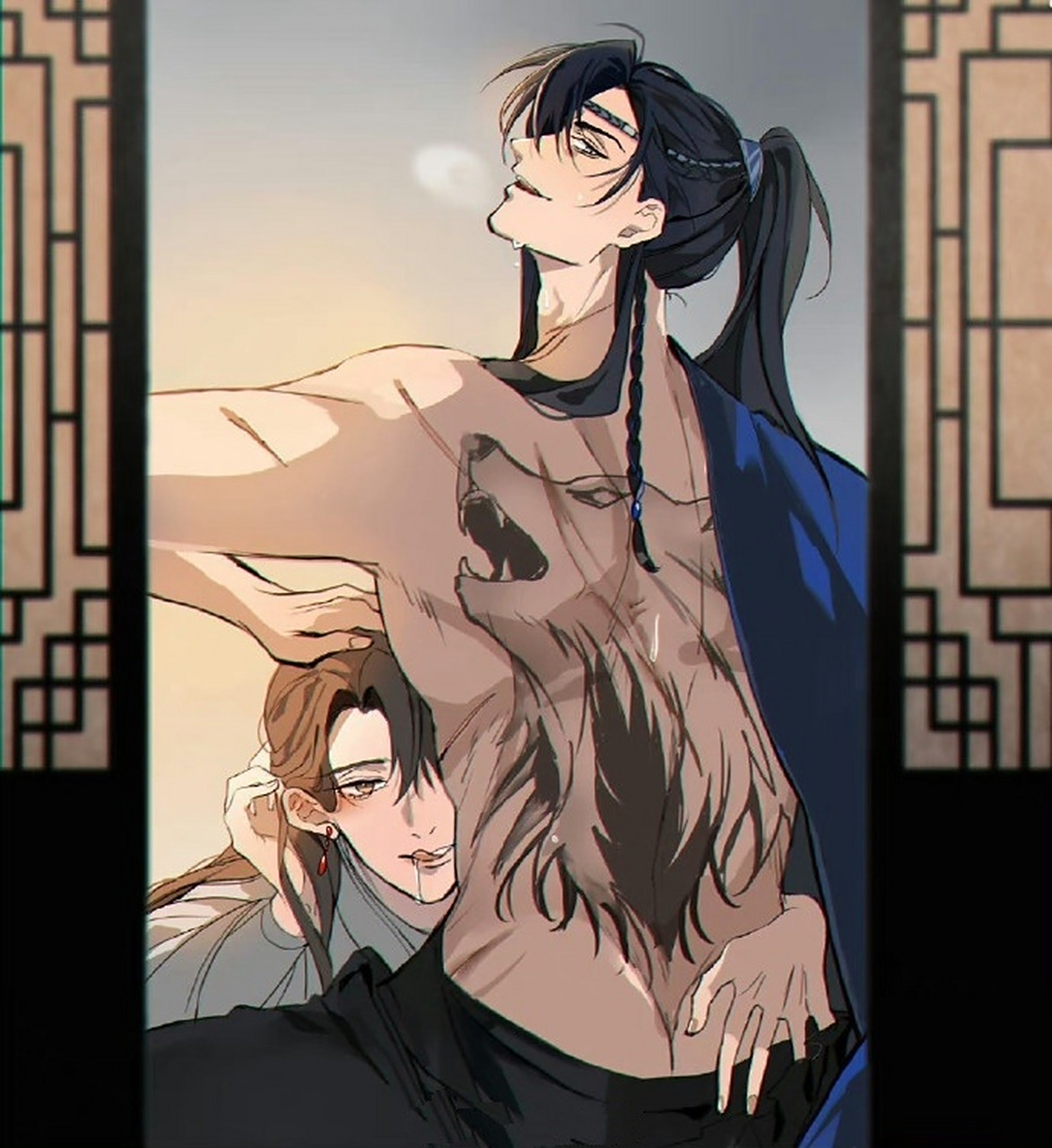 将进酒# #策舟#  萧驰野的快乐!轻解罗裳,独上兰舟[大哈]