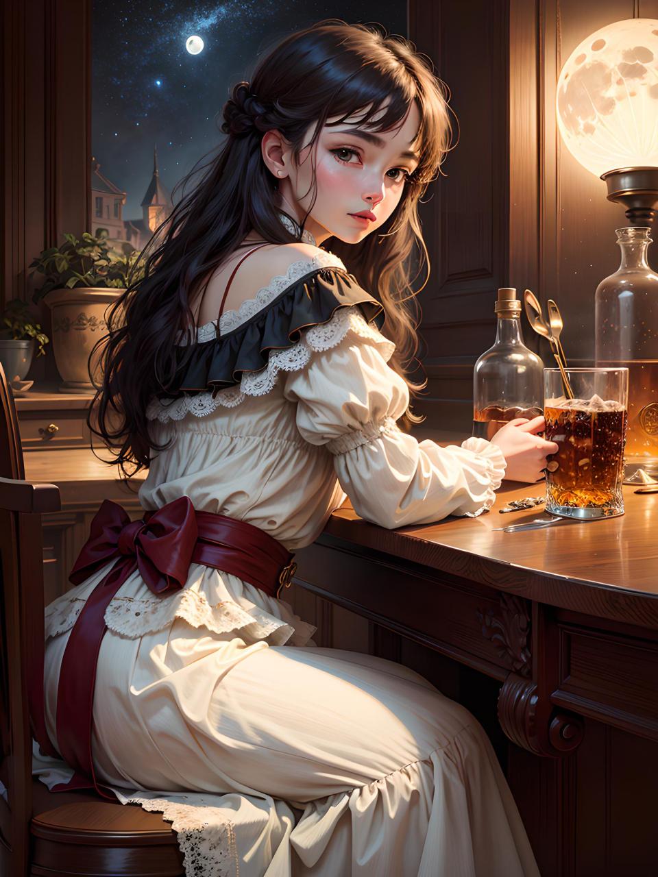 重回复古之境,一场迷之邂逅,邂逅在那个如梦如幻的二次元酒吧贵族世界