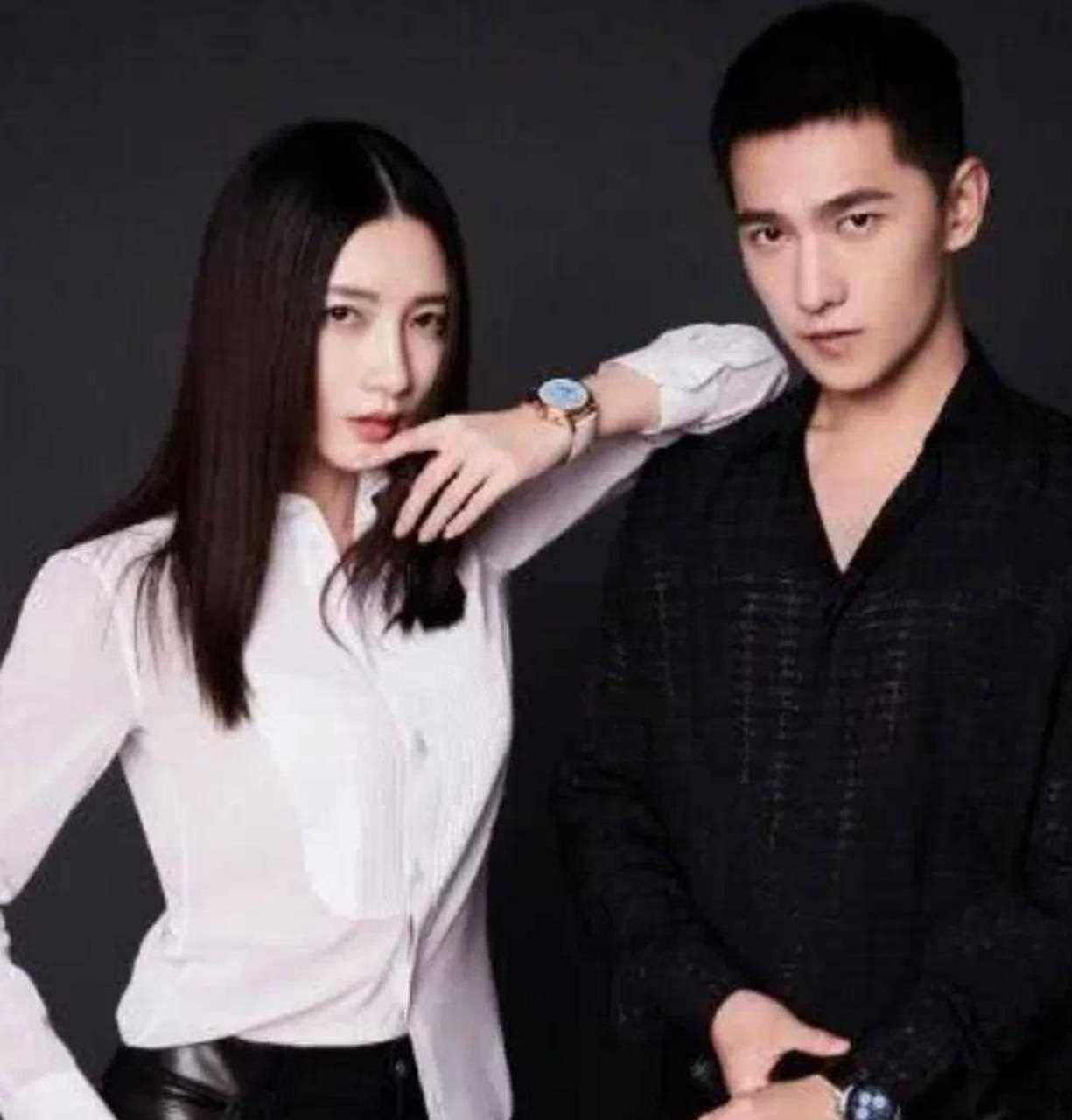 杨洋与江疏影合体拍封面照.杨洋留着短寸,俊俏的脸庞,健硕的肌肉气质