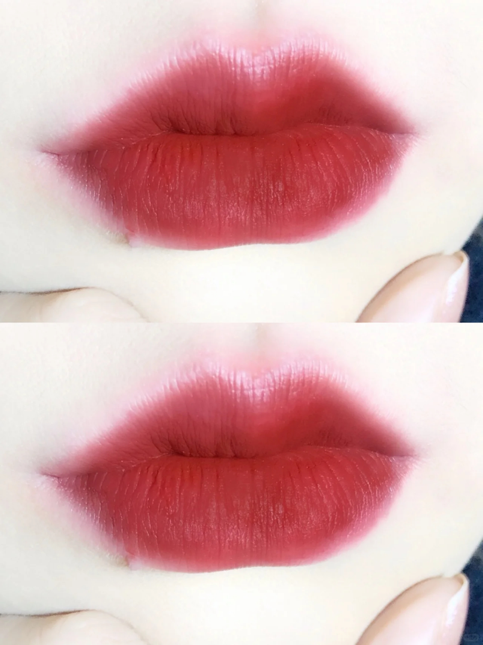 巨显白的铁锈红呀～3ce云朵唇釉真滴甜! 色号immanence 显白一绝啊!