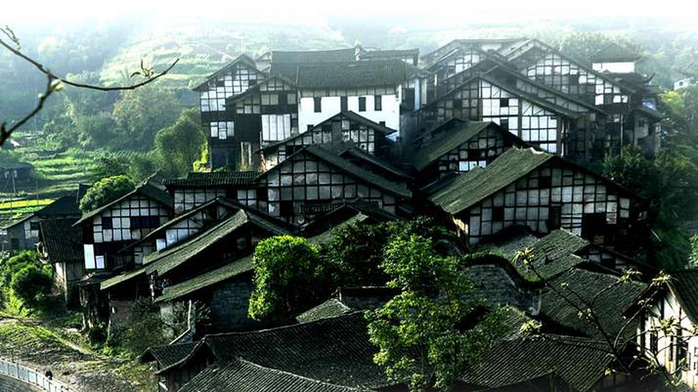 福宝国家森林公园位于四川省泸州市合江县境内,由玉兰山,自怀,天堂坝
