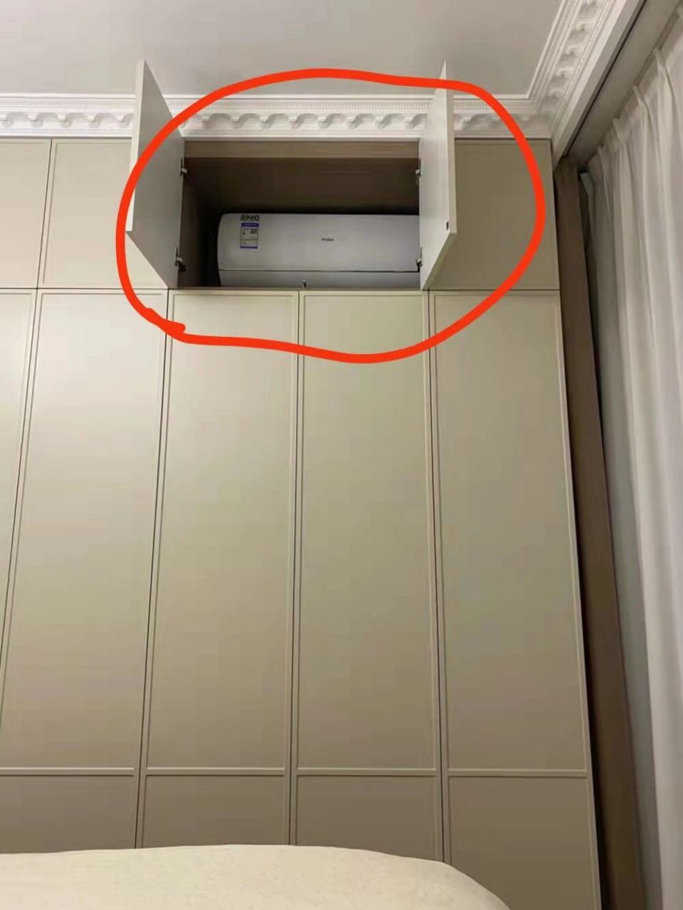 资深设计师告诉我,最好把空调藏在柜子里,我想问,这么设计是有什么