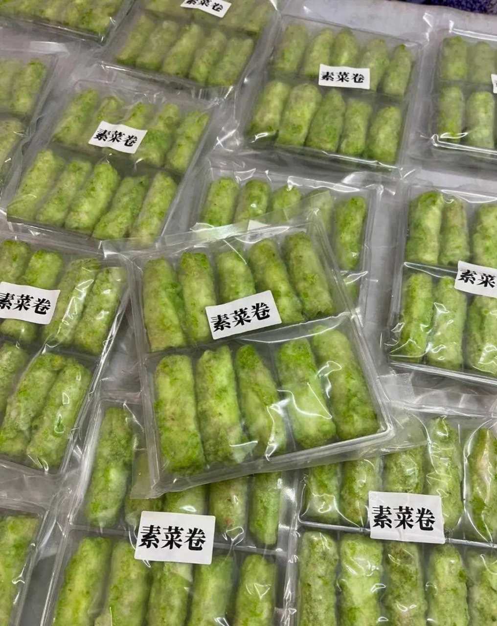 独一无二的香酥素菜卷超级香脆精选绿色环保原料,素之有味,食之有味