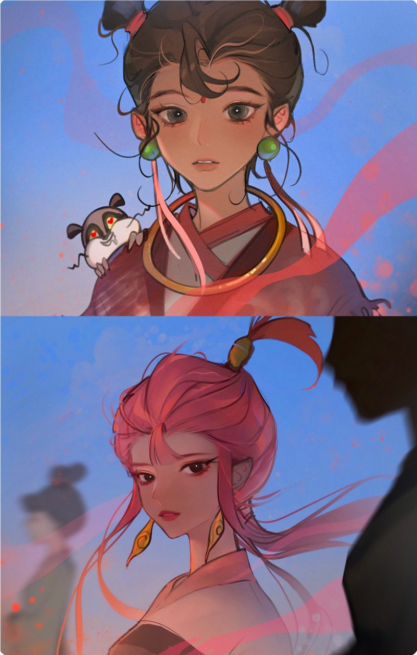 吒宝儿和小龙女姐姐