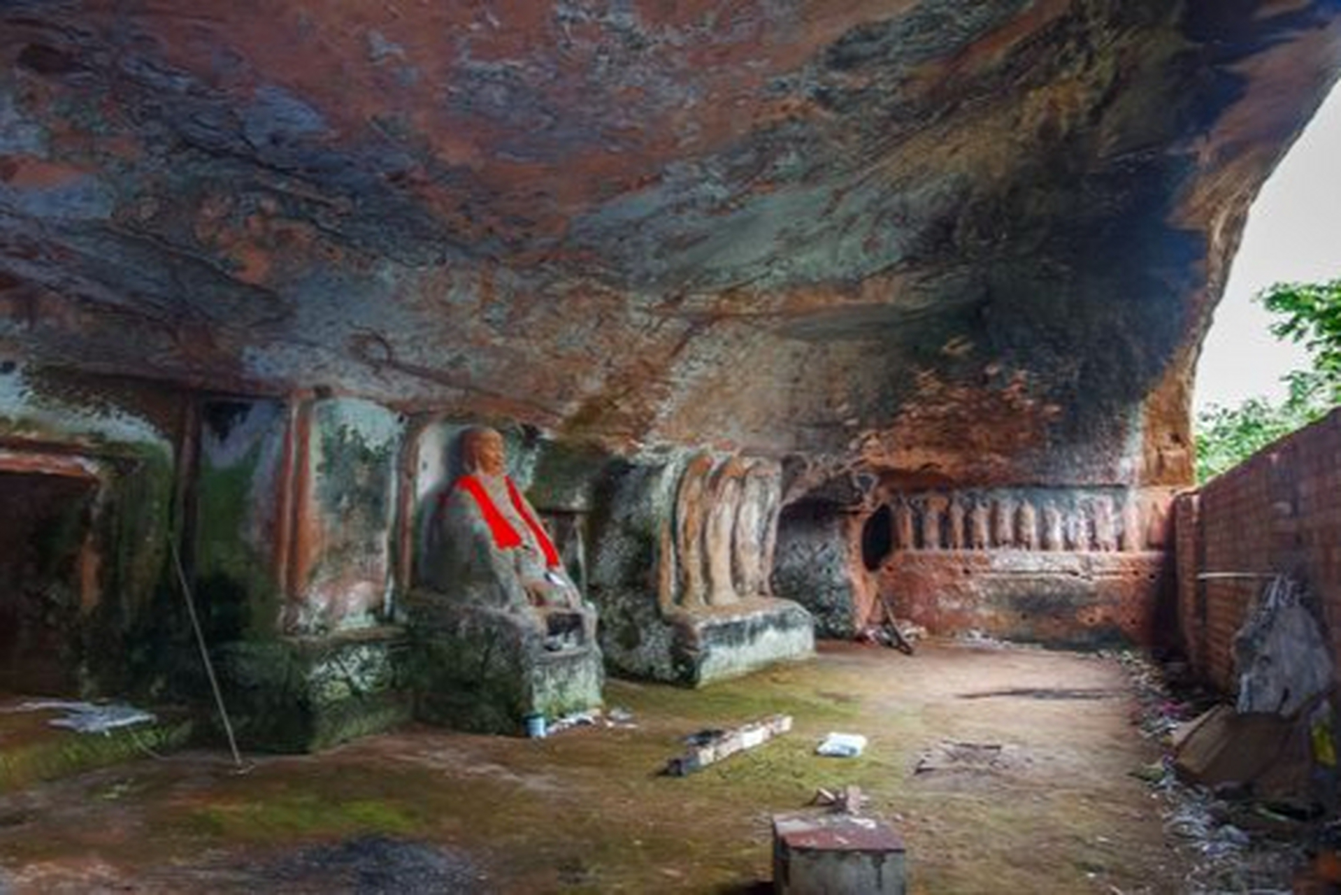 乐山麻浩崖墓博物馆,这里是中国古墓葬遗址的代表性地点!