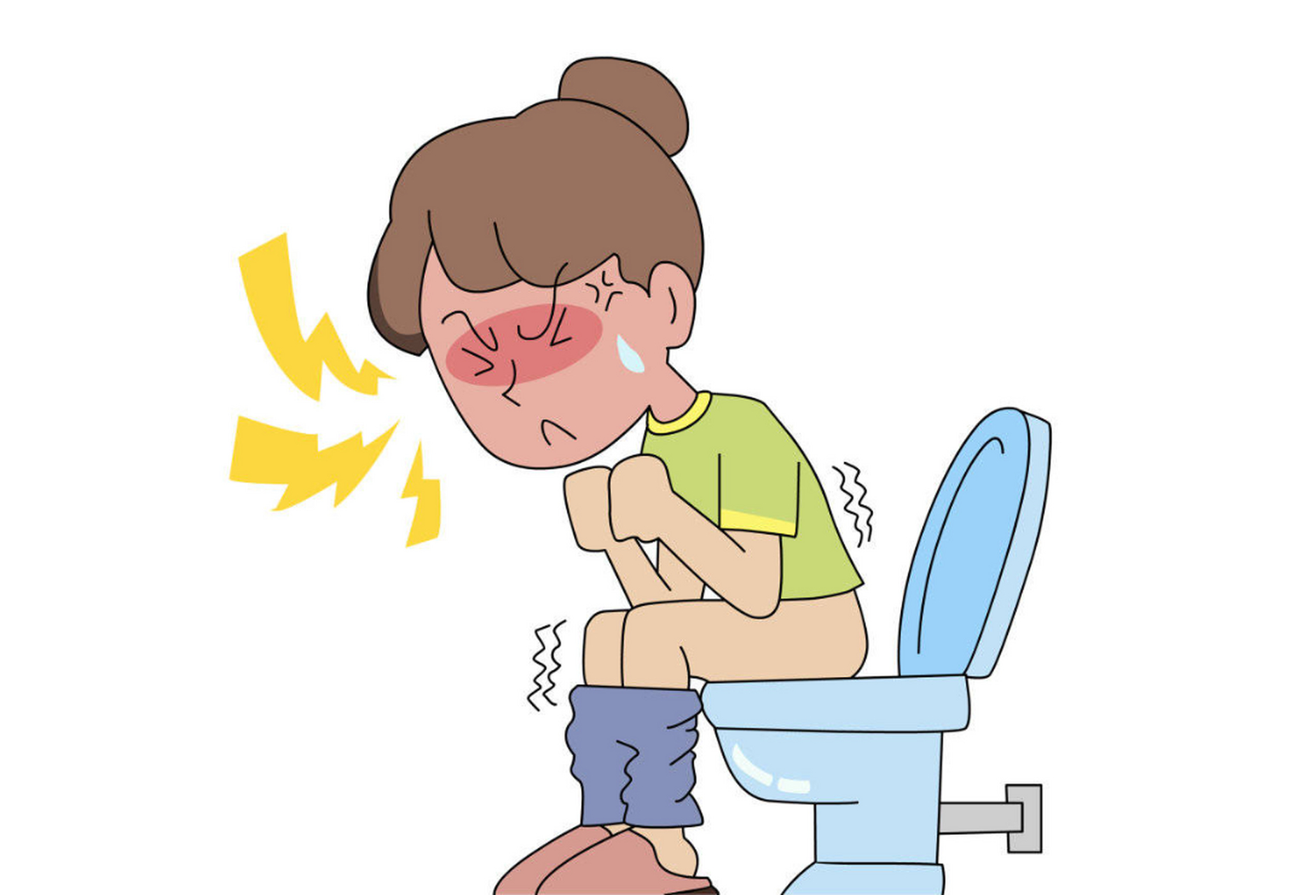 气虚便少,阴虚便干,胃火大便爱结块.你是哪种便秘?  次数少,排便无力