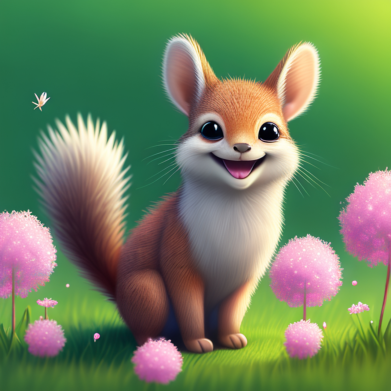 可爱小动物#百度ai绘图黑科技