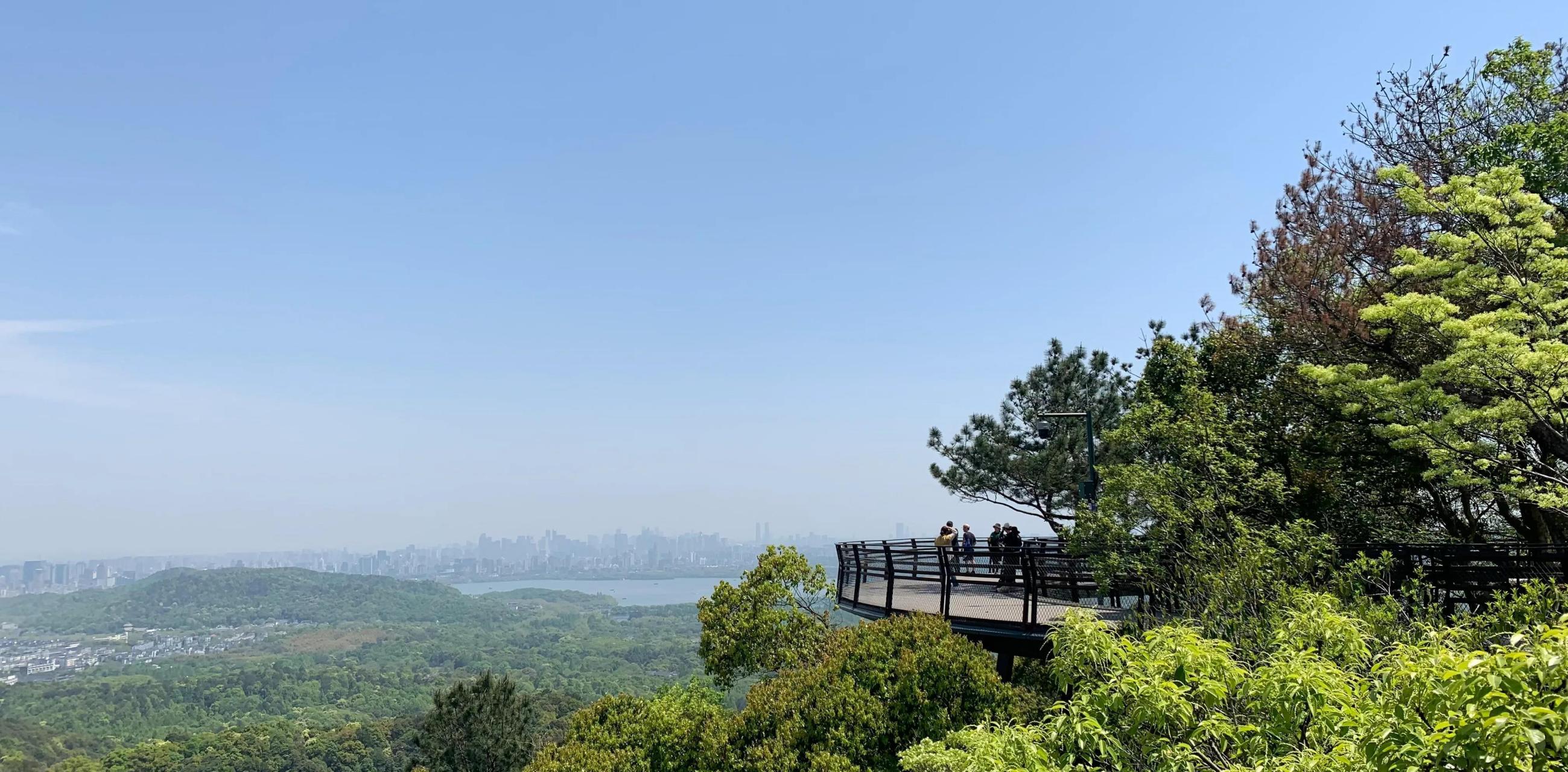 今天专程前往杭州新晋的网红地——马家坞观景平台游玩打卡!