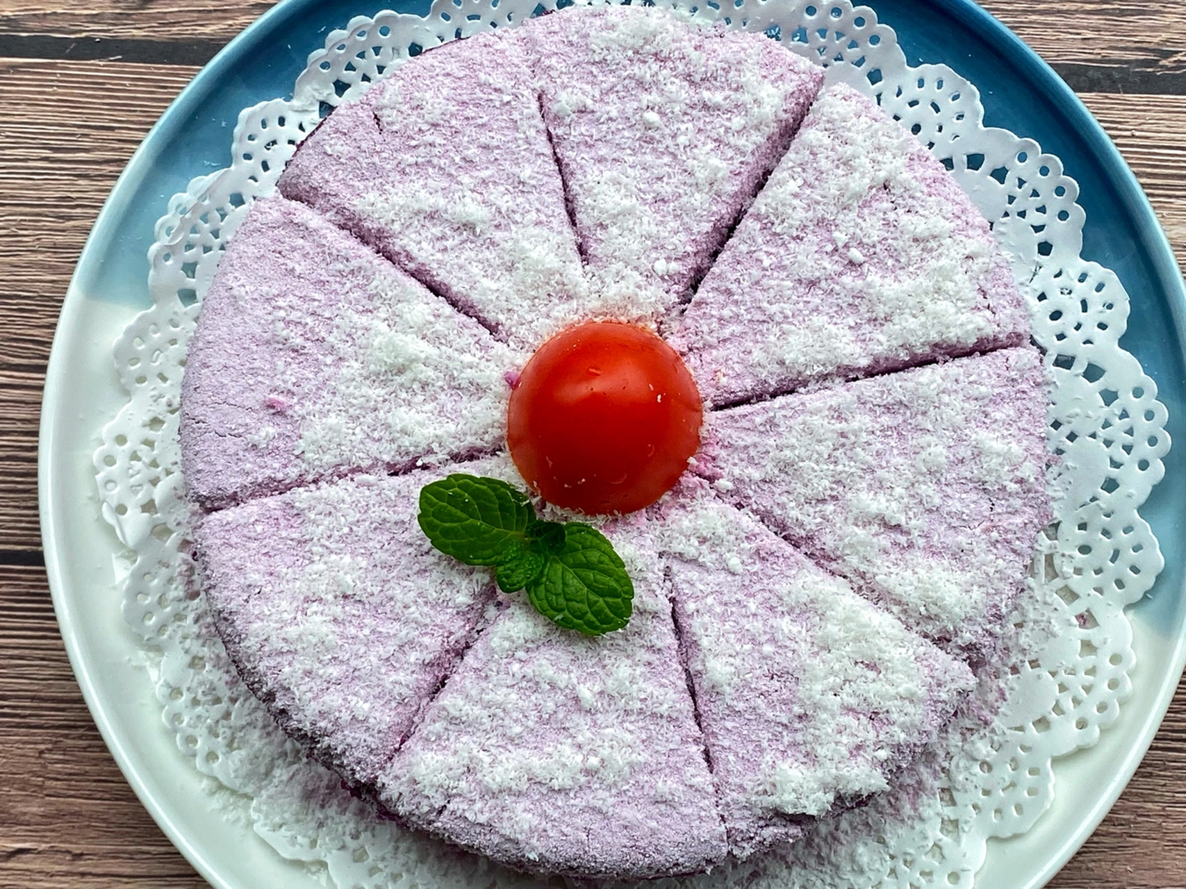 [星星]免烤箱也能做出来的紫薯松糕[星星]太治愈啦[星星] [星星]不用