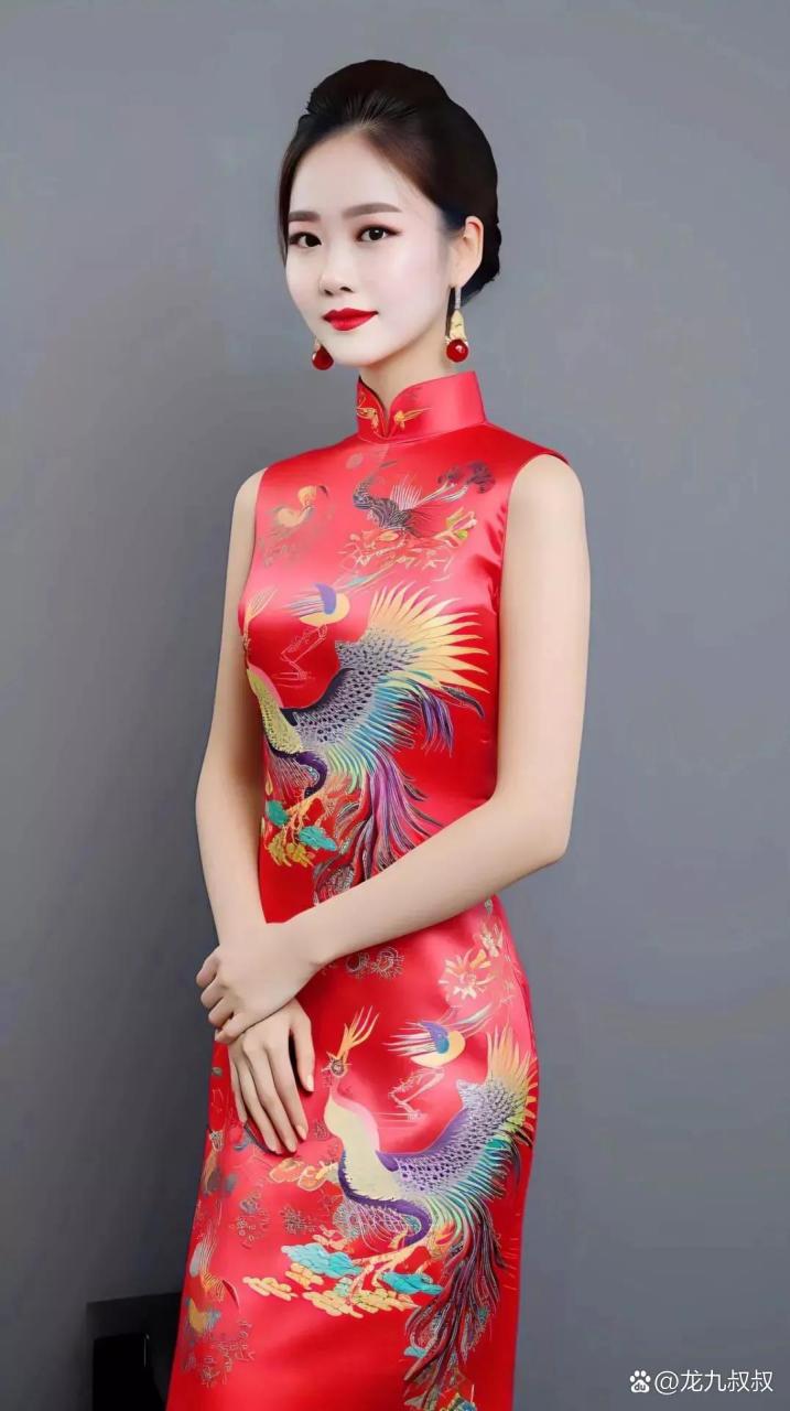 一一大美中国旗袍秀,中华旗袍就是美!(图转载:龙九叔叔)