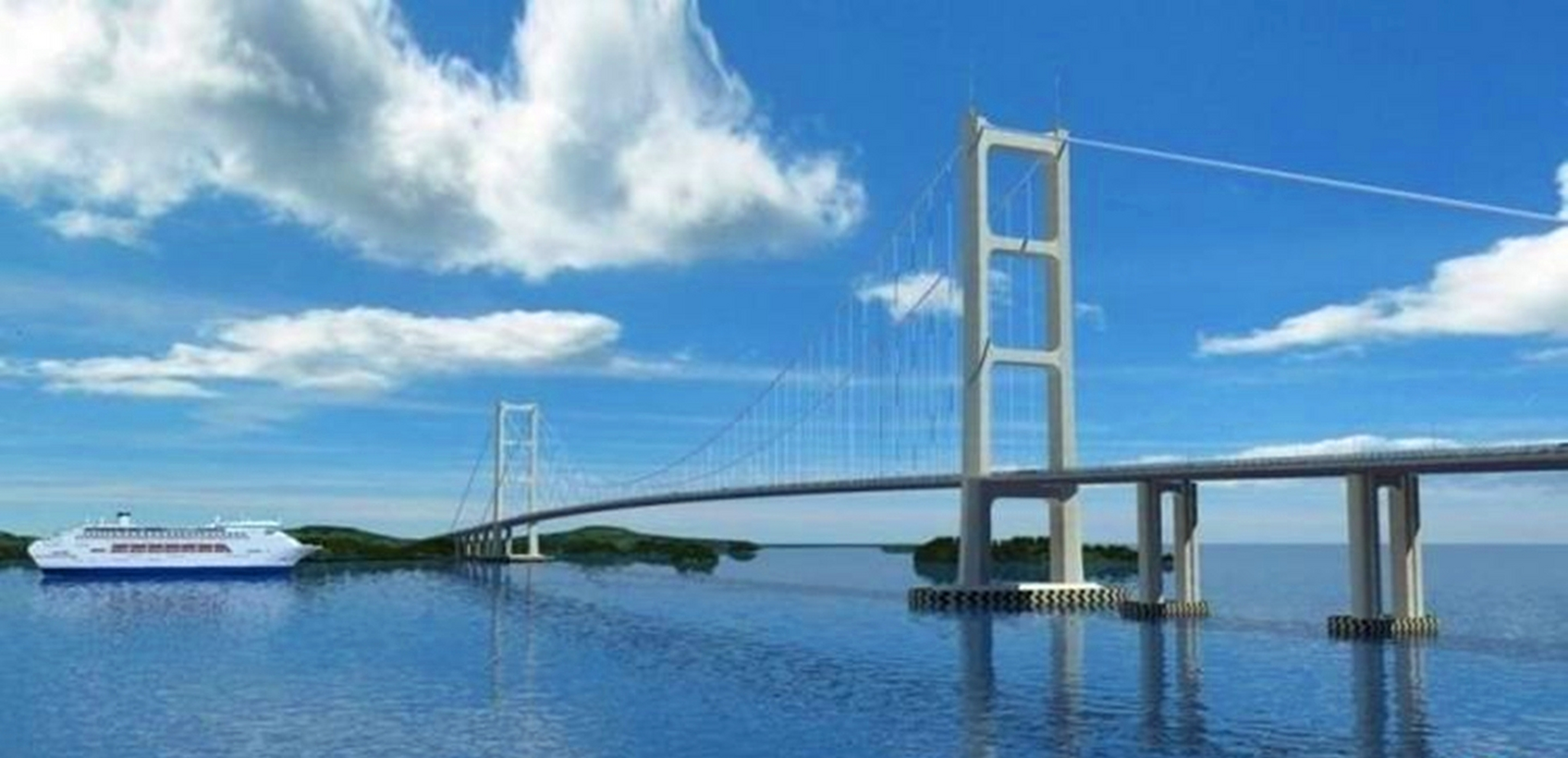 在油管上,因为中国的广西龙门跨海大桥,韩国网友和法国网友吵起来了