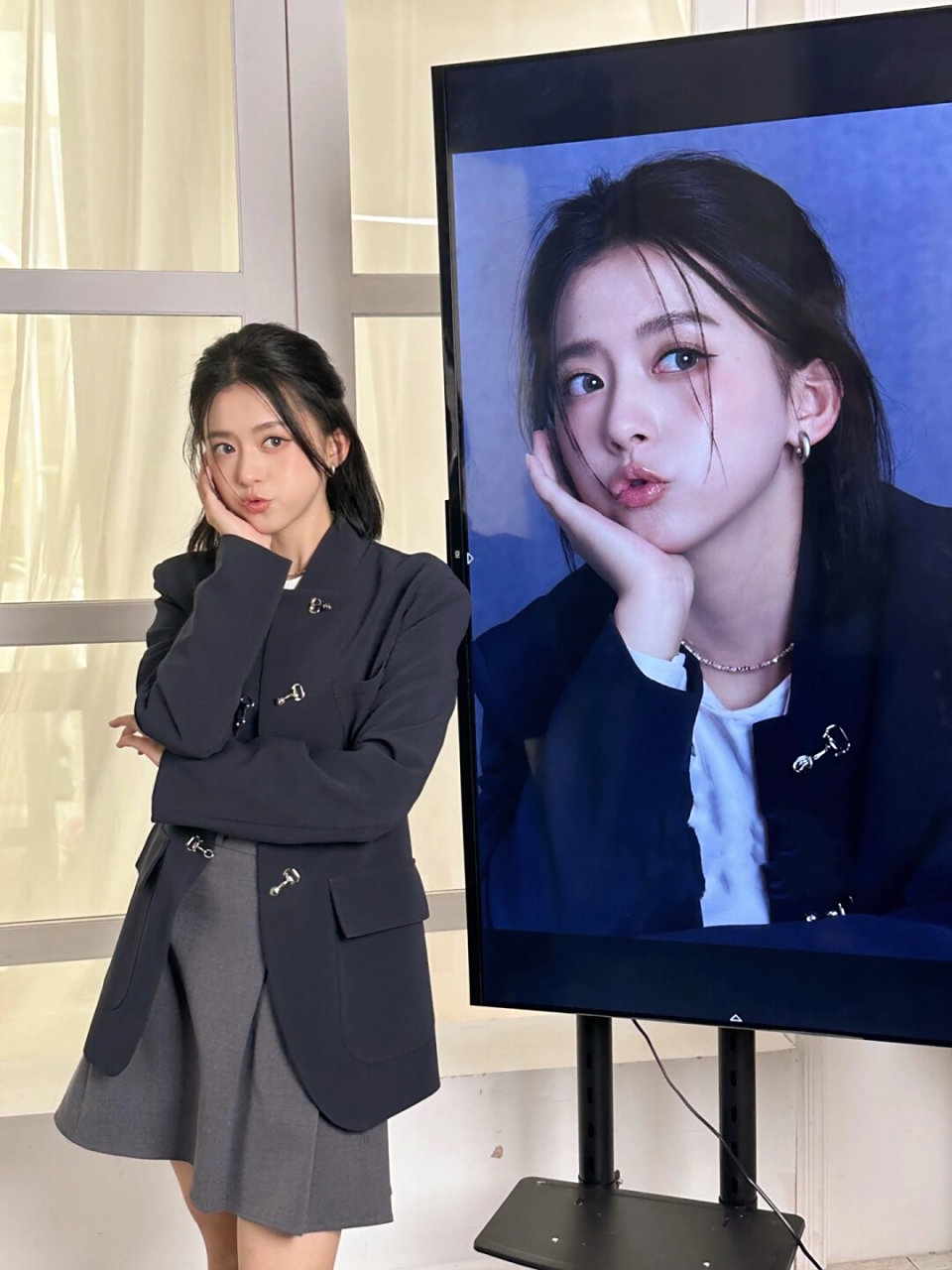 做自己真的很酷  模特合诗雨展现独特魅力,演绎时尚风采