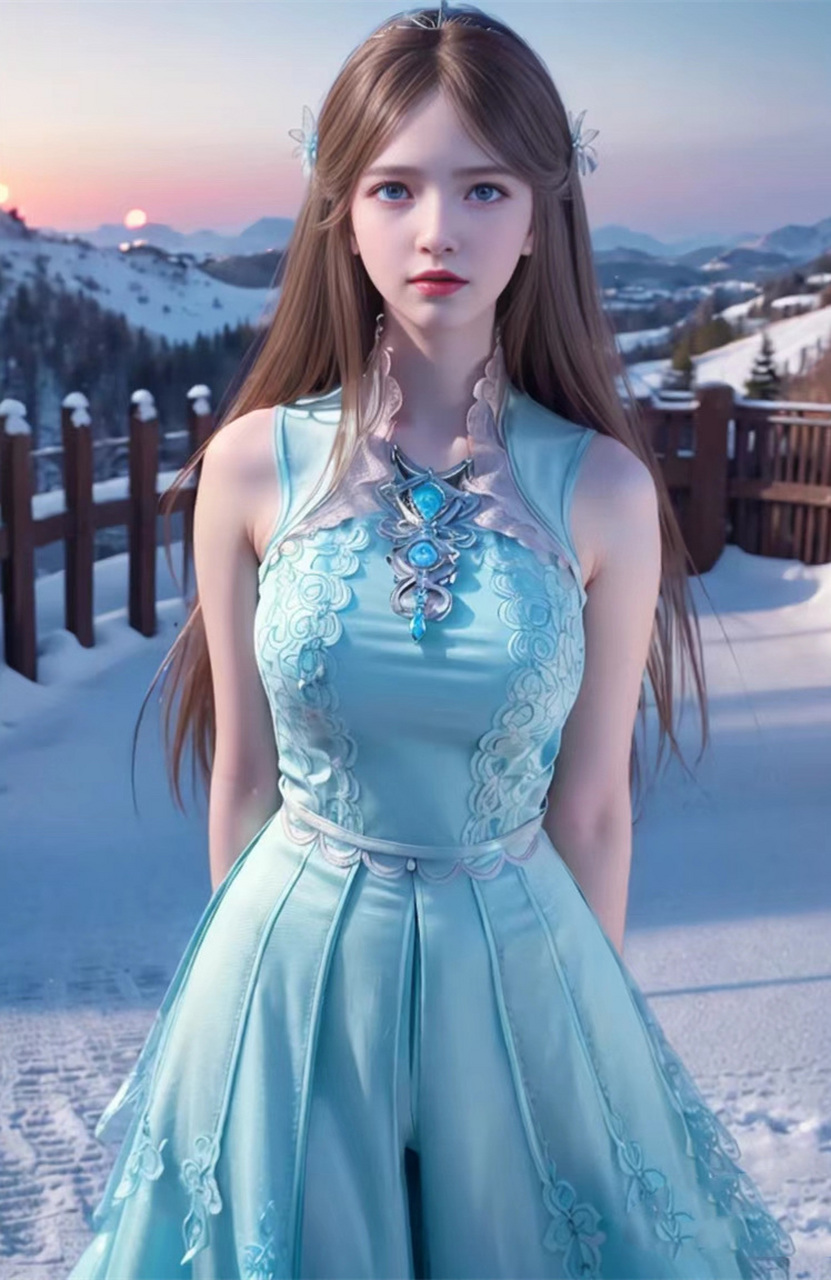 斗罗大陆# #ai作画# 清凉版的宁荣荣小公主,无袖