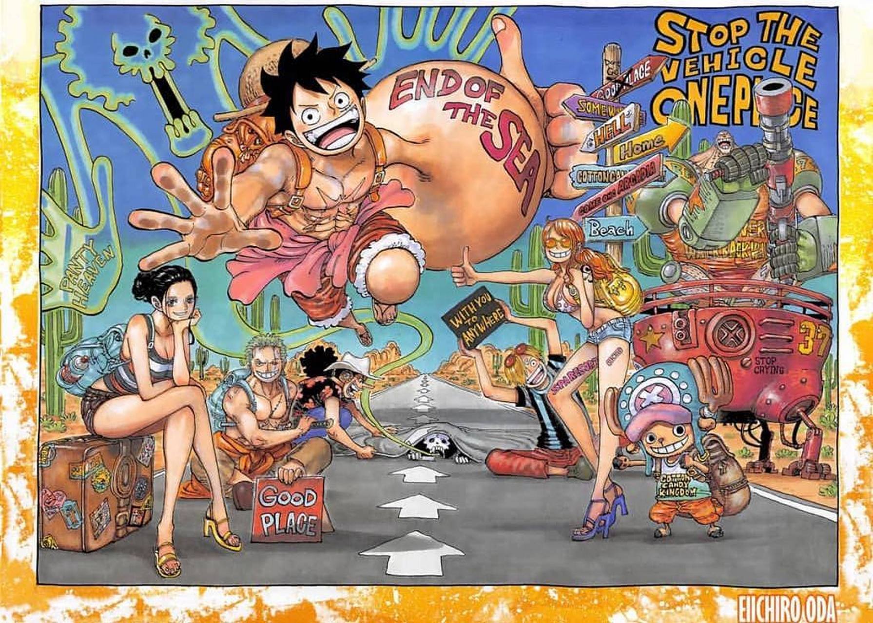 海贼王扉页分享 #海贼王