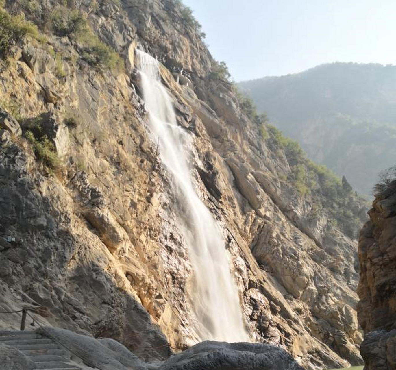 西安周边一日游,泾河大峡谷,门票 摆渡车票,值不值?