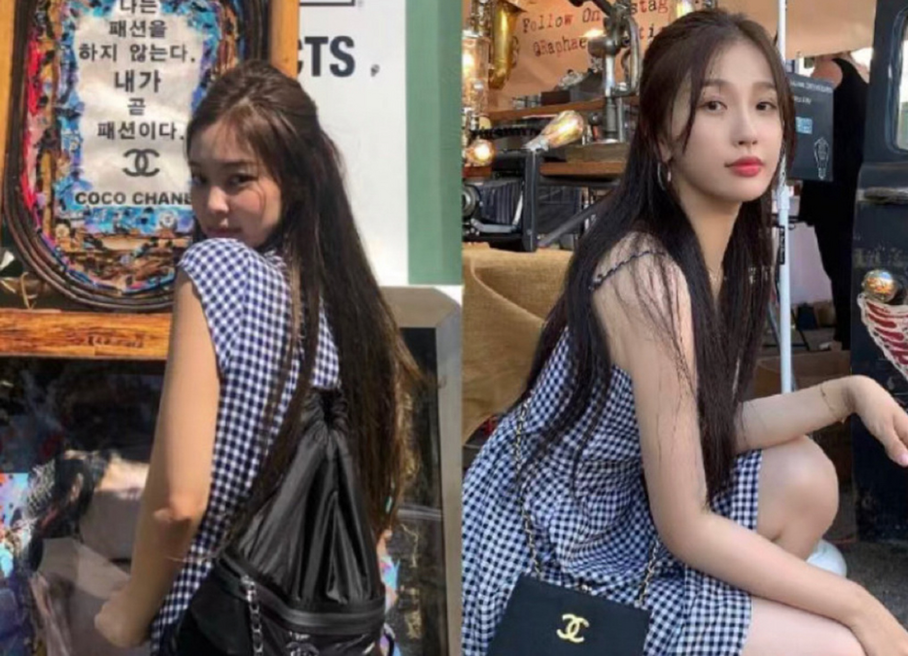 虞书欣是在模仿韩国女爱豆jennie吗 67